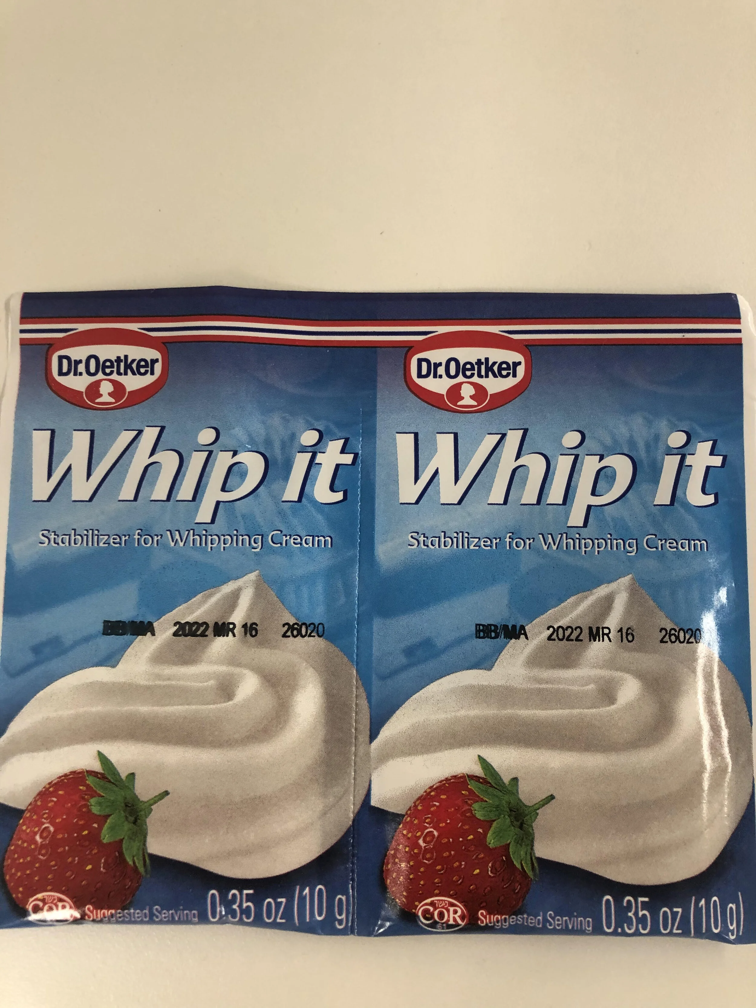 Dr. Oetker Whip It — Alpine Delicatessen