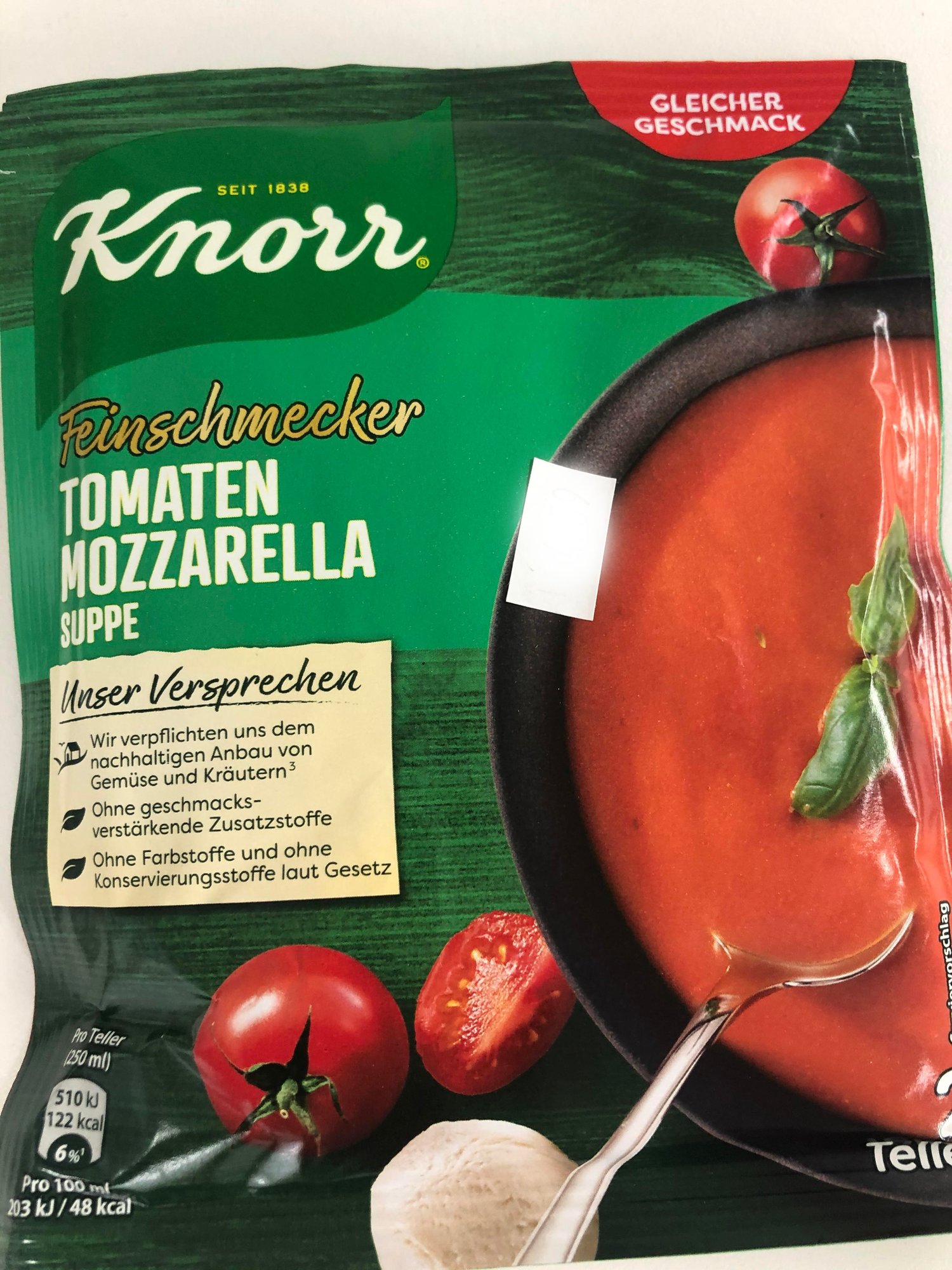 Knorr FS Tomate Mozzarella — Alpine Delicatessen