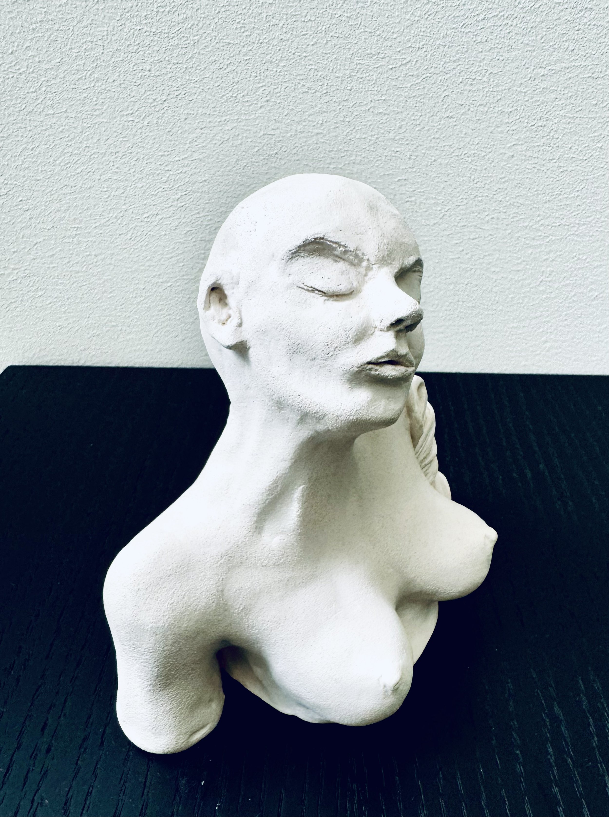 "Monk"
Ceramic (5" high) 2024