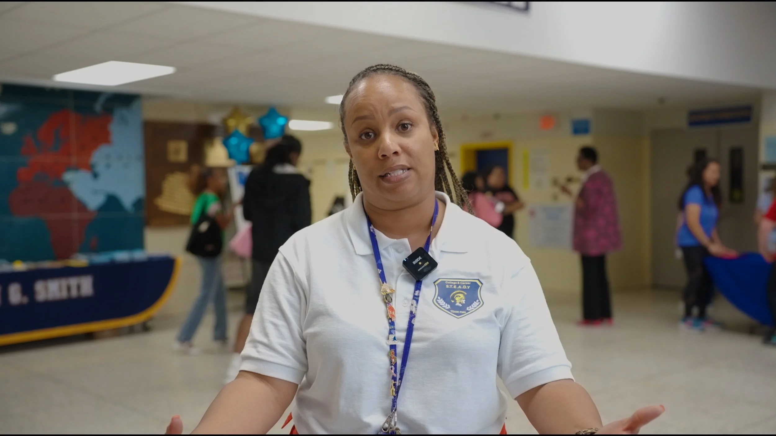 COLLEGE STEADY AT SAMPSON G. SMITH