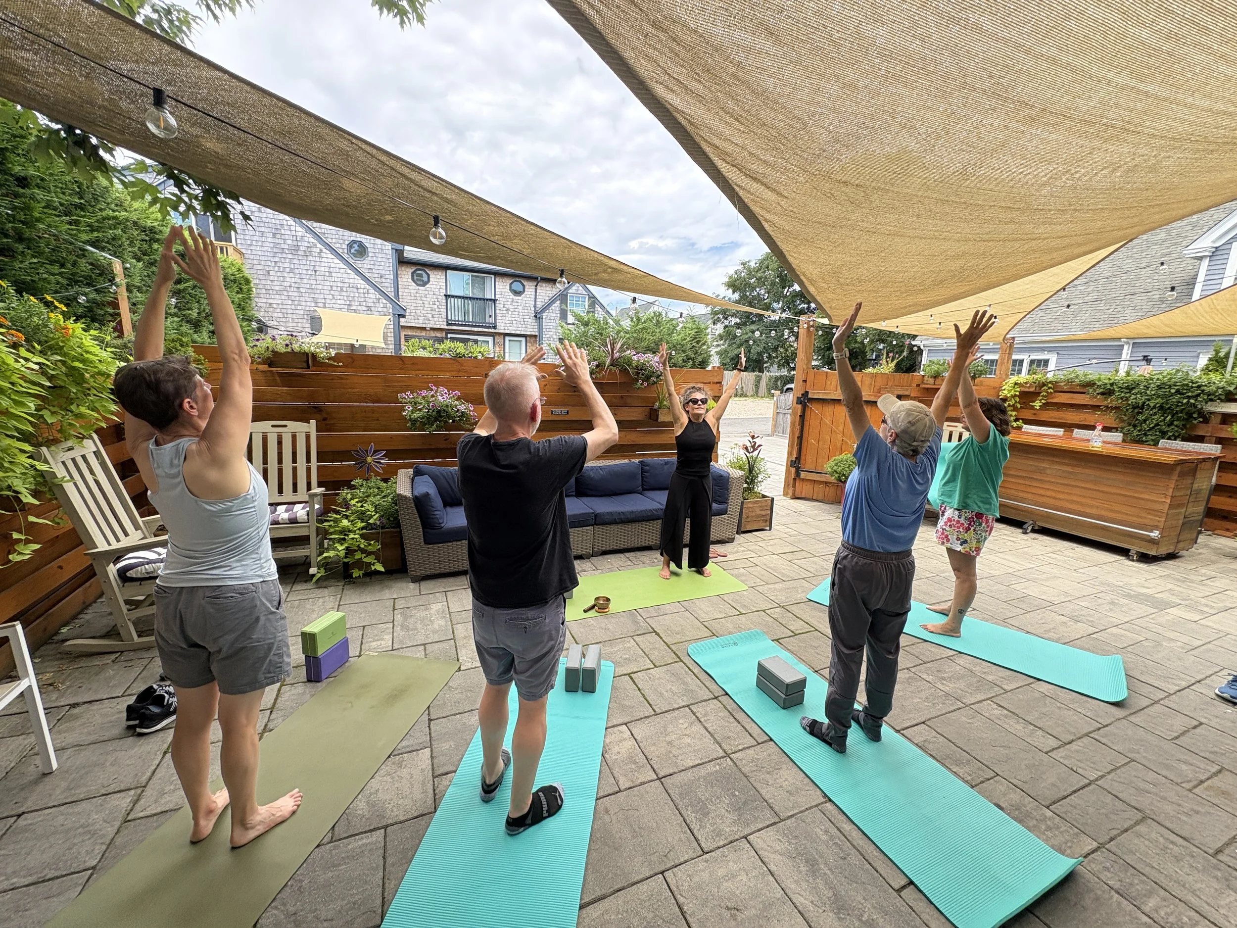 Patio Yoga with Jessi