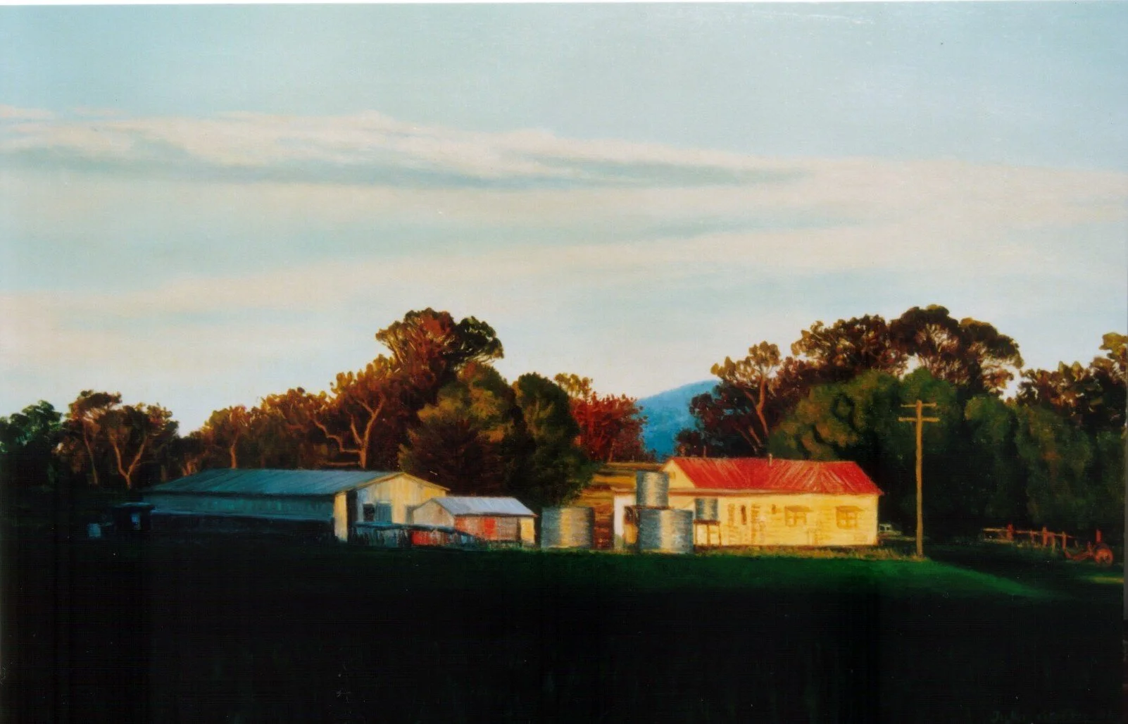 2002 Farmsheds ll 61x93cm