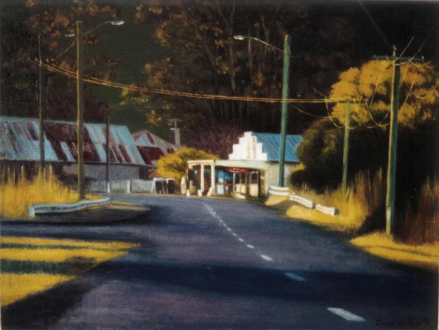 2001 Stroud road 46x61cm