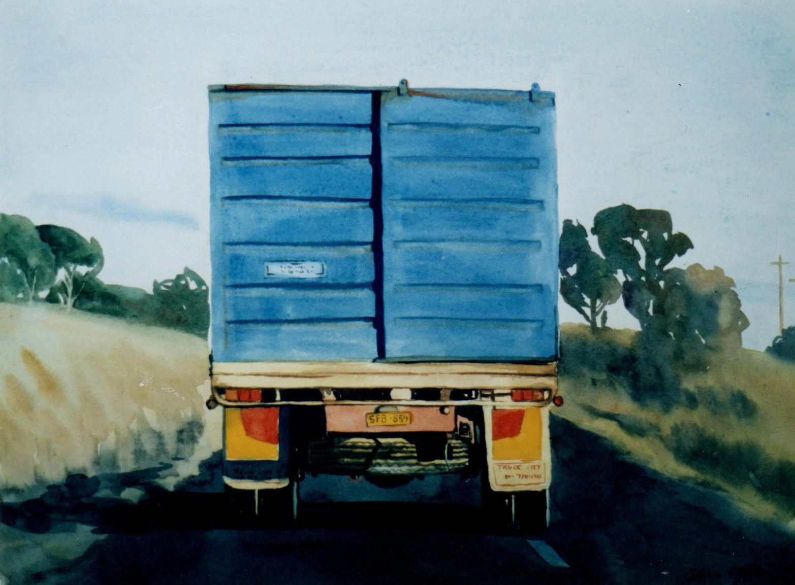 1999_Blue_Truck_35x25cm (2)