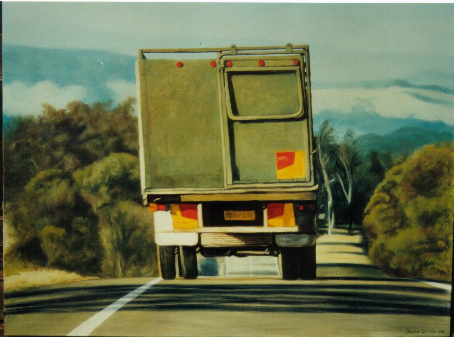 2002_Green Truck_98x130cm