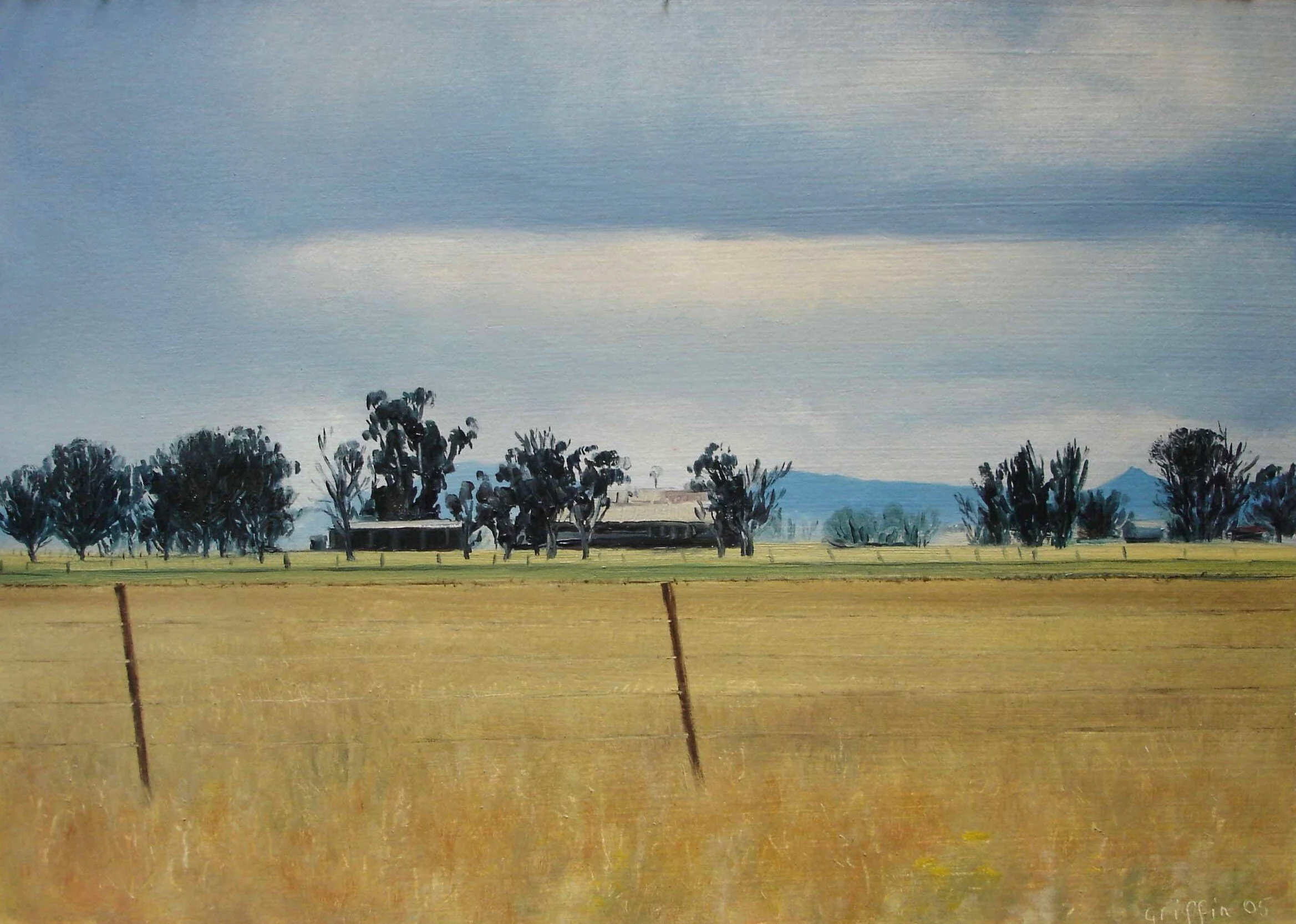 West of Tamworth 2005-32x23cm