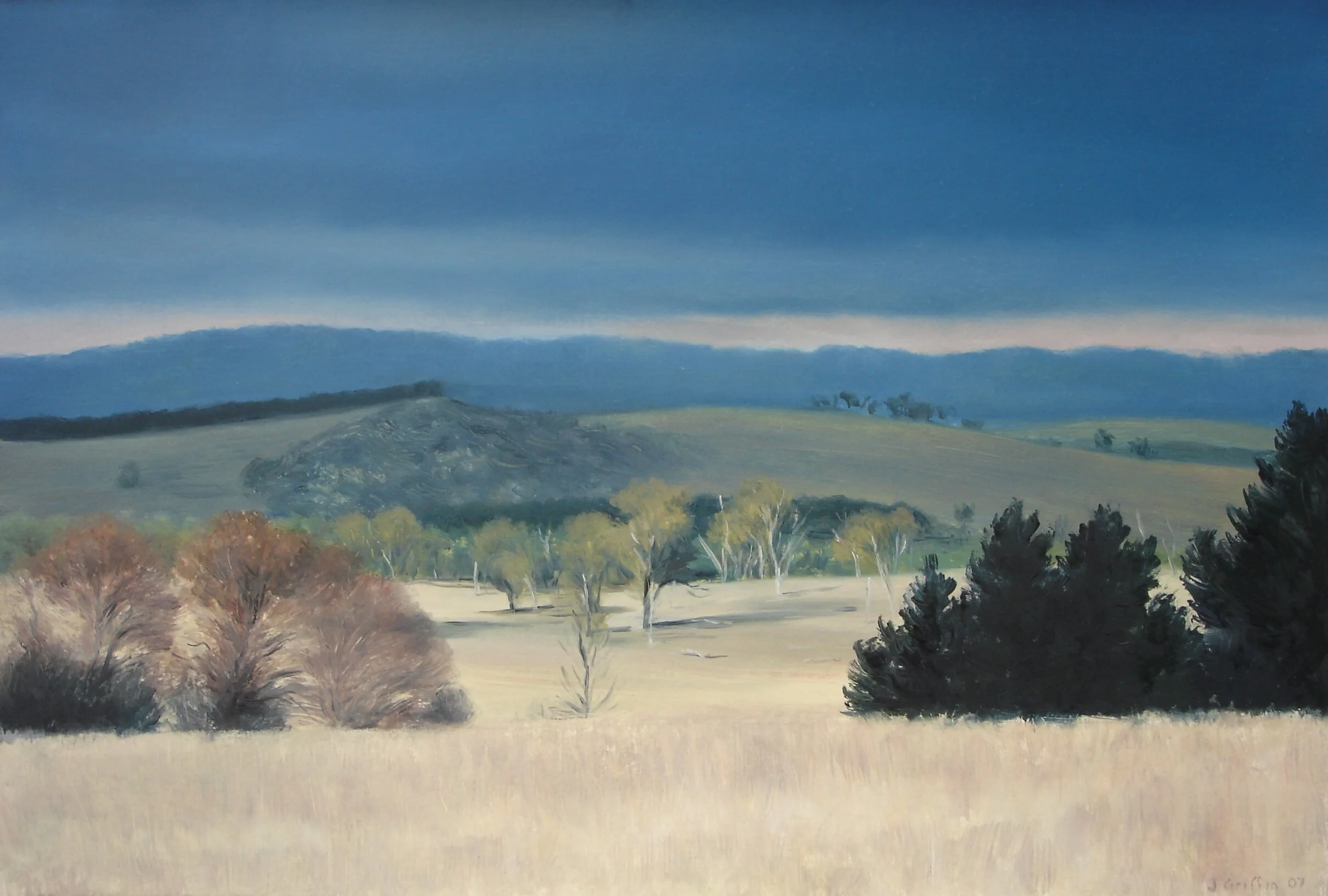 Towards the Gorge 2007-56x38cm