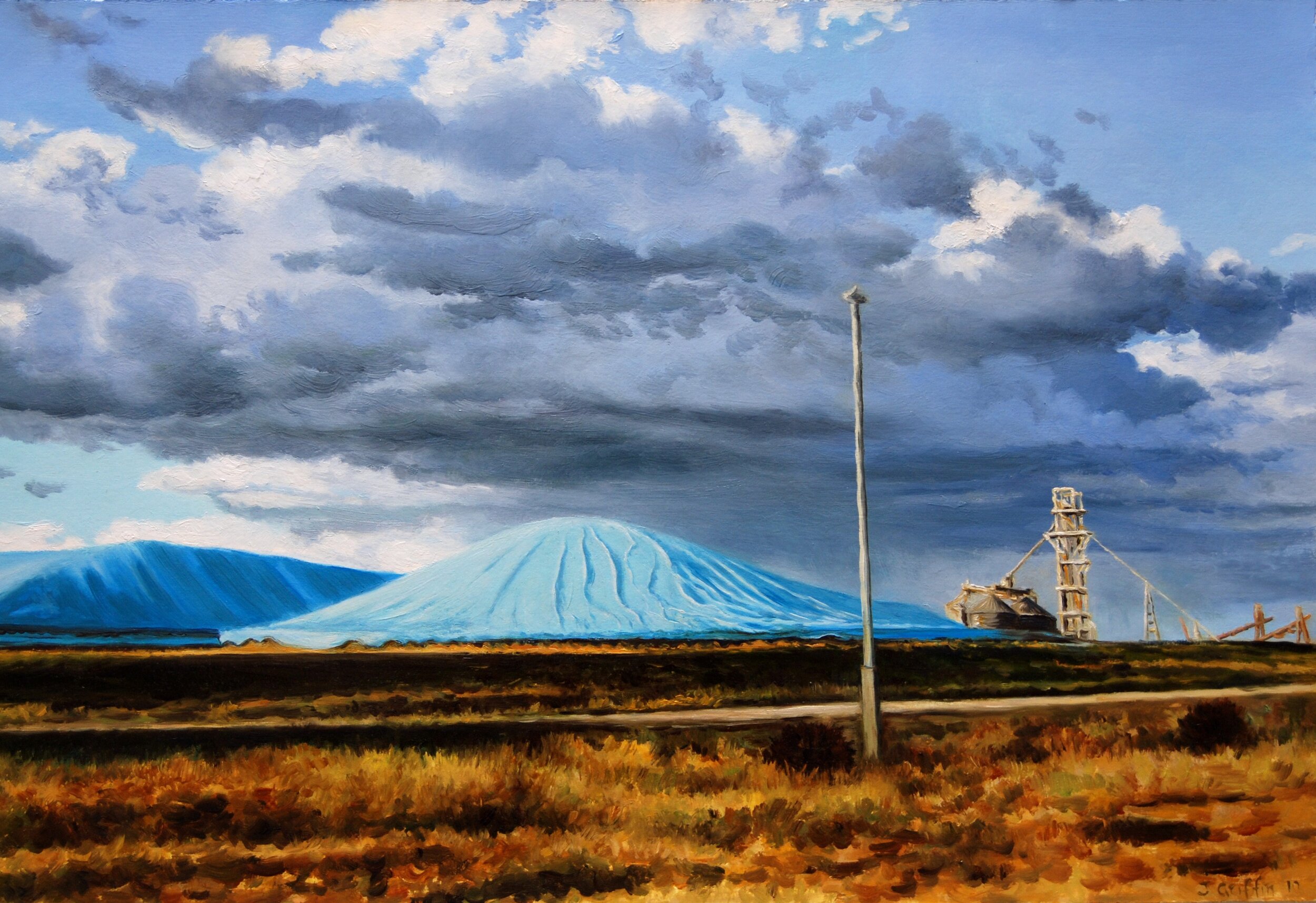 2010_Walgett_Grain_dump_38x56cm