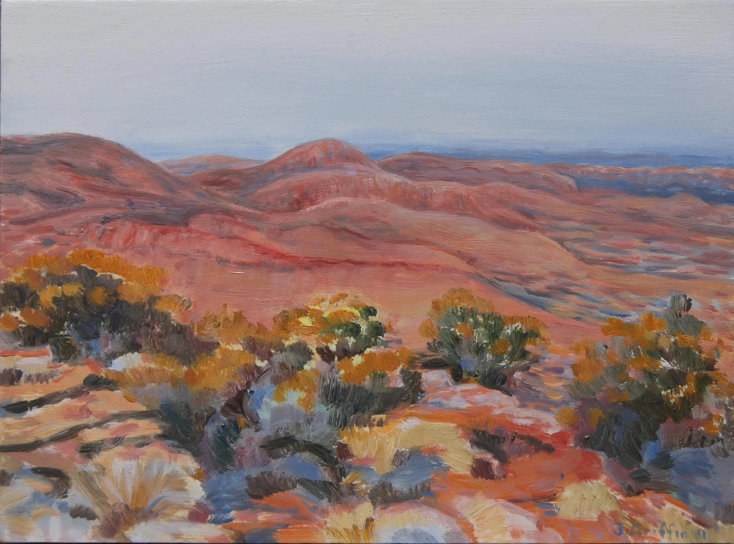 2011_Towards_Mt_Conway_20x27cm