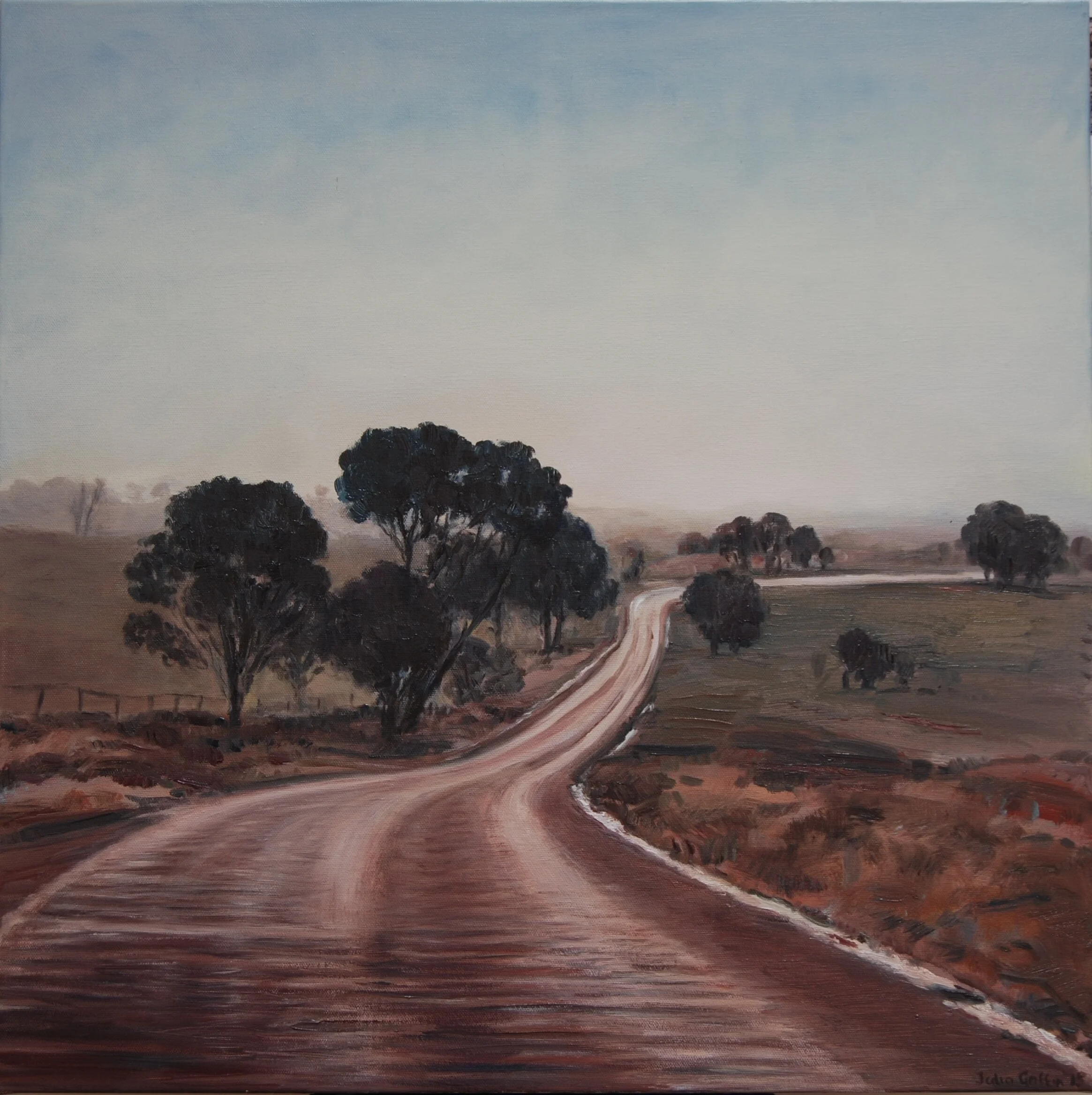 2015_Hartford_Road_after_rain_61x61cm