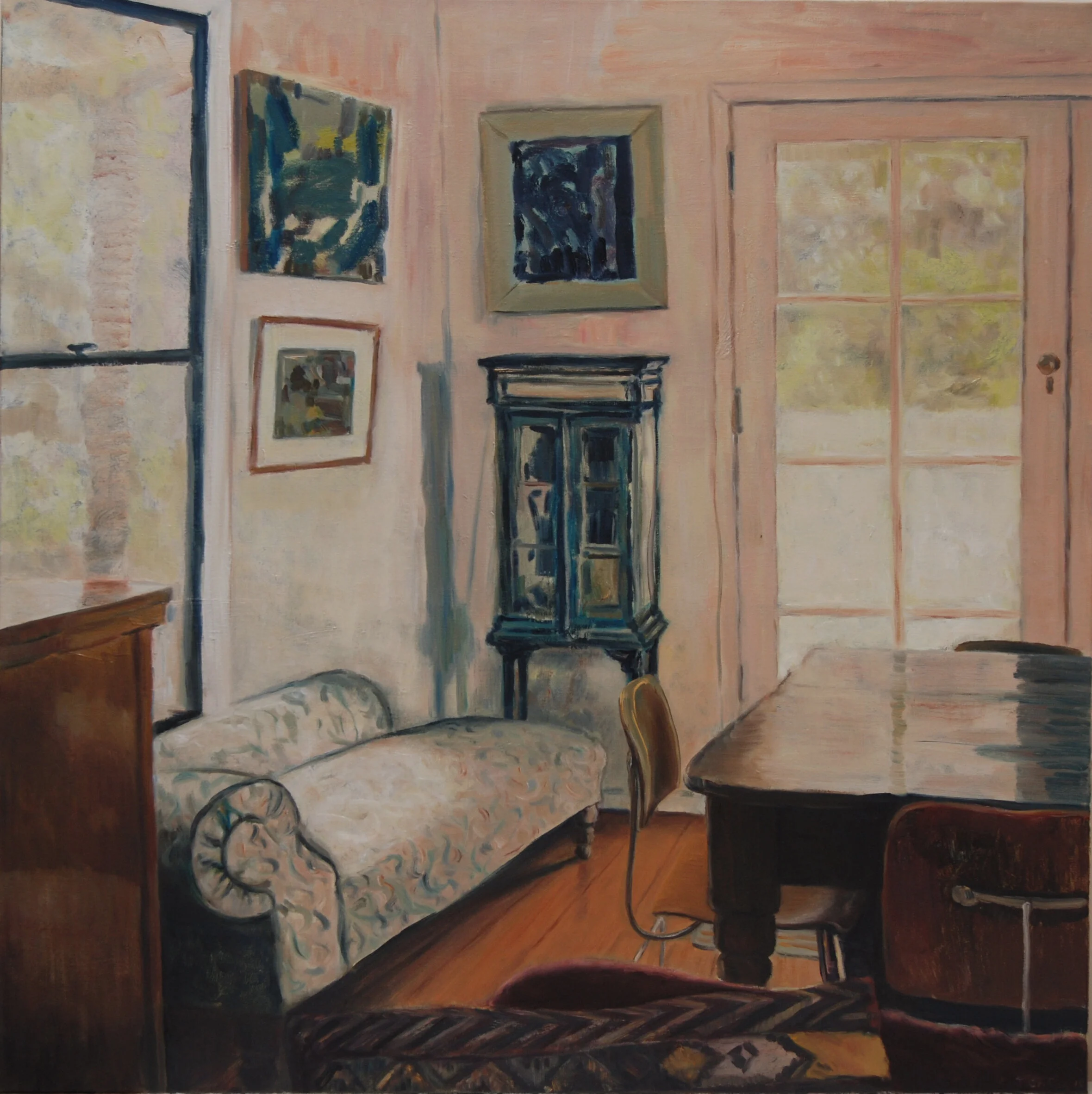 2015_Dining_room_chaise_91x91cm_oil on canvas 