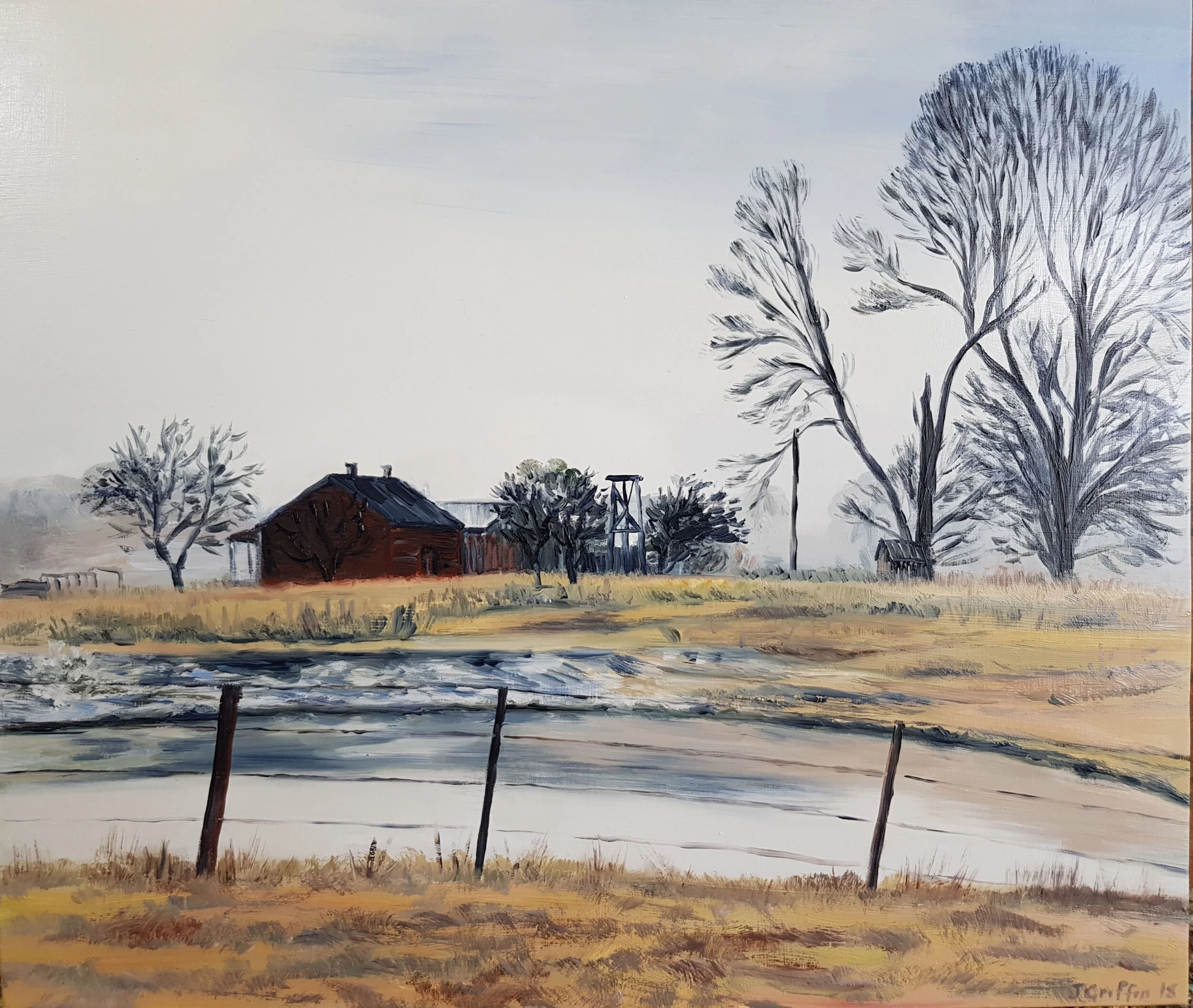 2018_ Brenkley_Dam_36x42cm copy