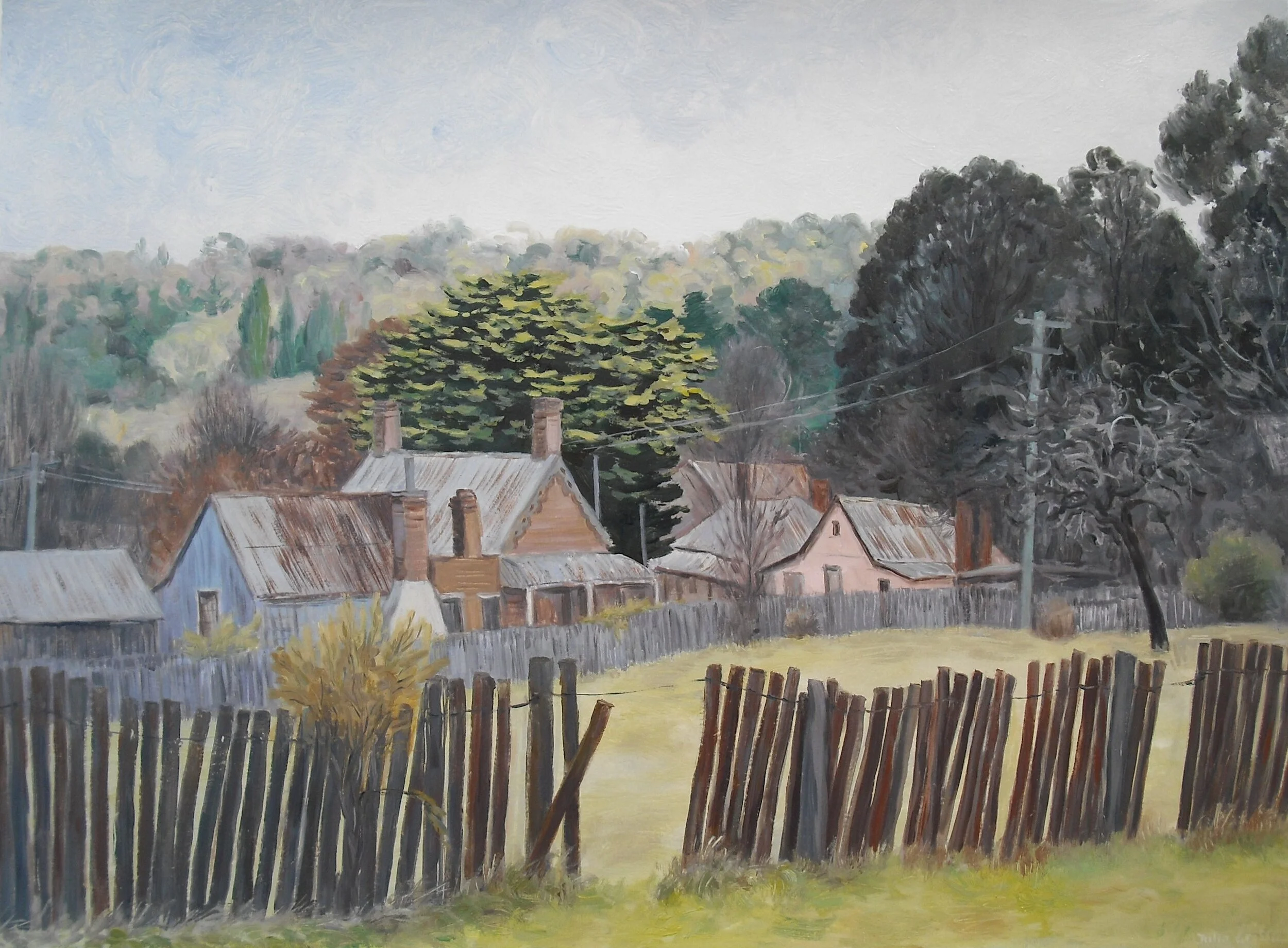 Hillend -2009-56x76cm