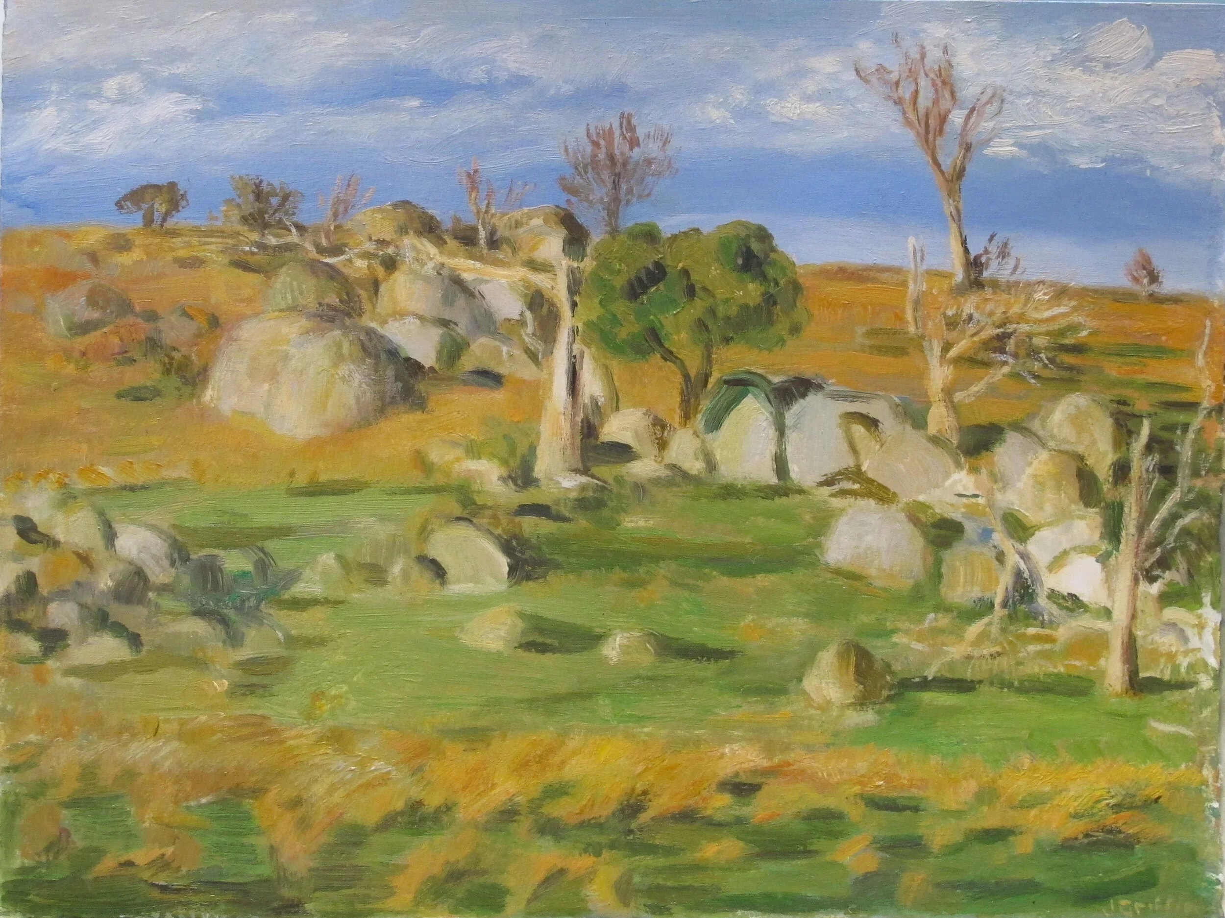 Late Afternoon Kelton_2013_23x31cm