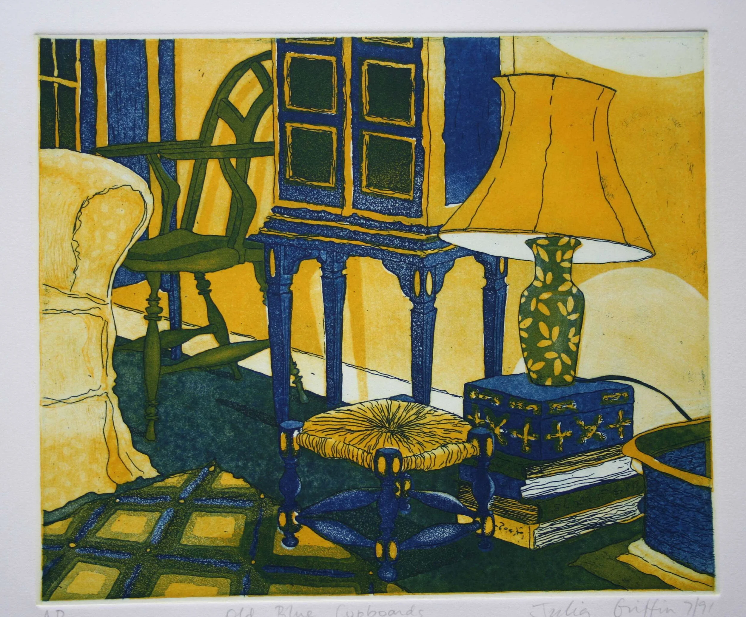 1991_Old_Blue Cupboards