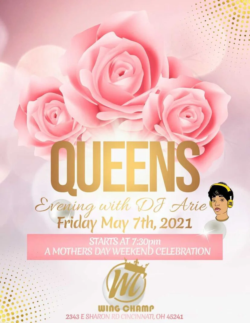 Queen Evening with DJ Arie: A Mother's Day Weekend Celebration
