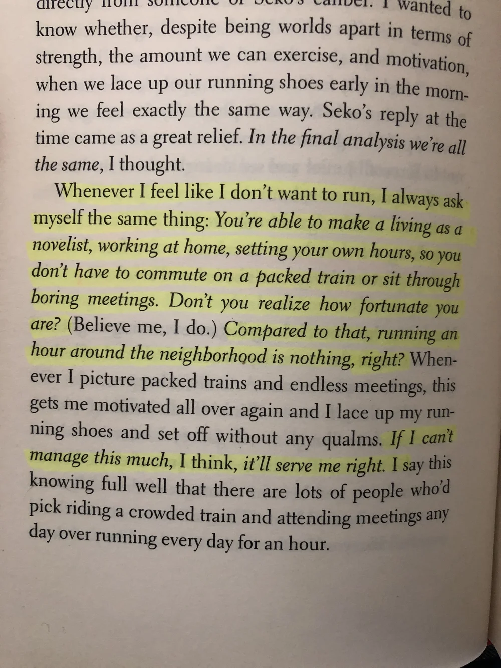 What I Talk About When I Talk About Running by Haruki Murakami