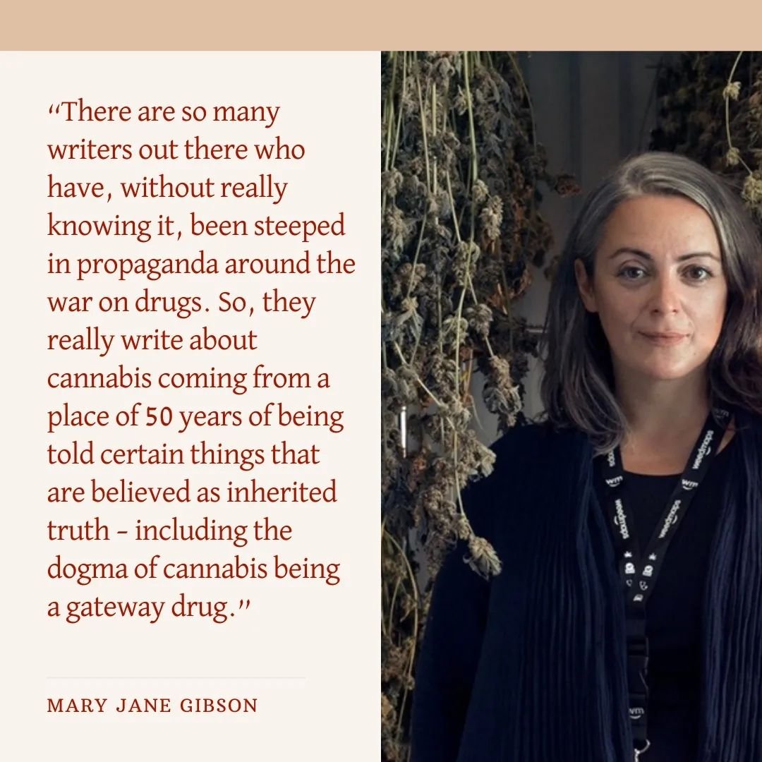With a name like Mary Jane, you're practically destined to be a cannabis champion.

I had the pleasure of chatting with this lovely human, who recently became a Cannabis Media Fellow via @uvm_pace.

With decades of experience writing for publications