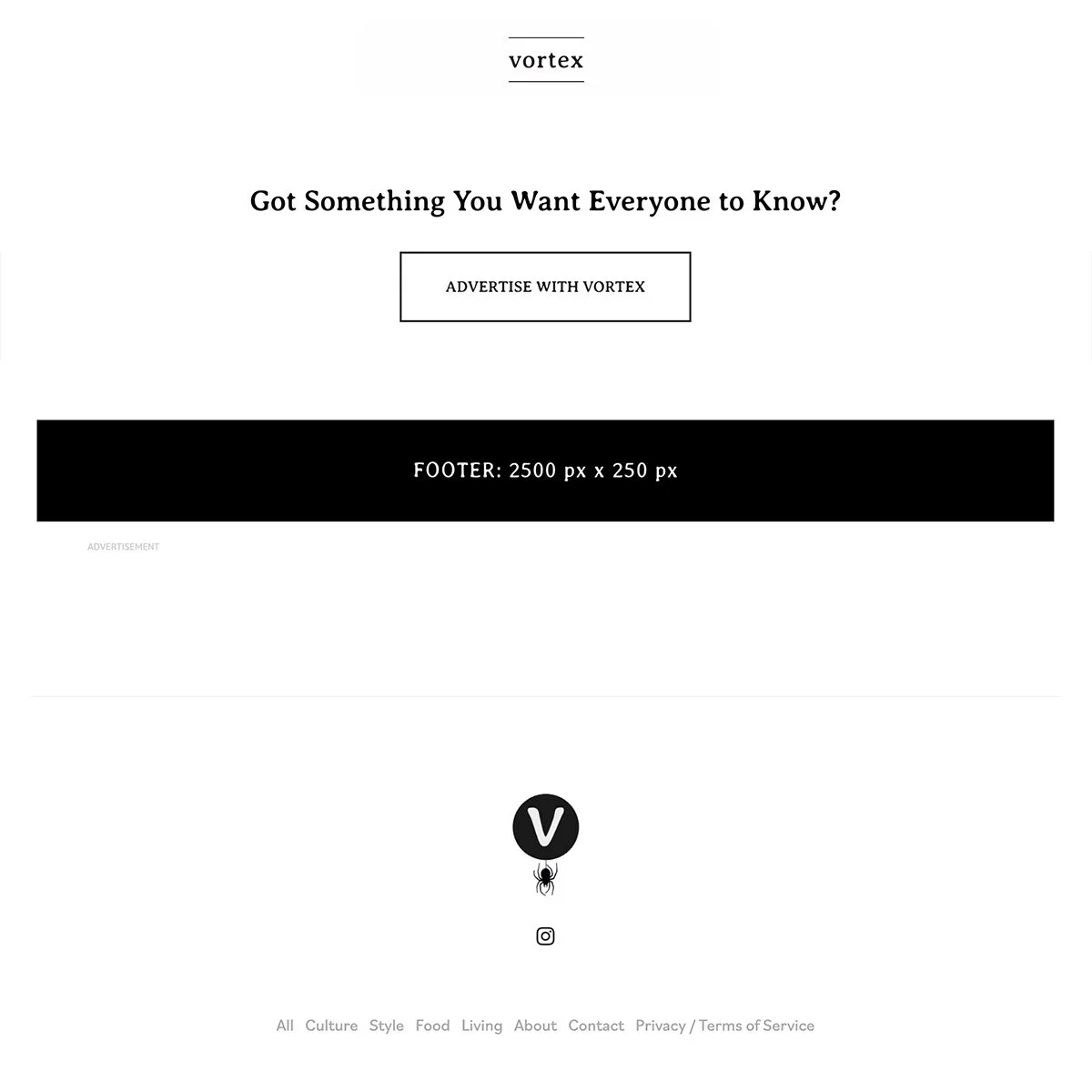 FOOTER AD