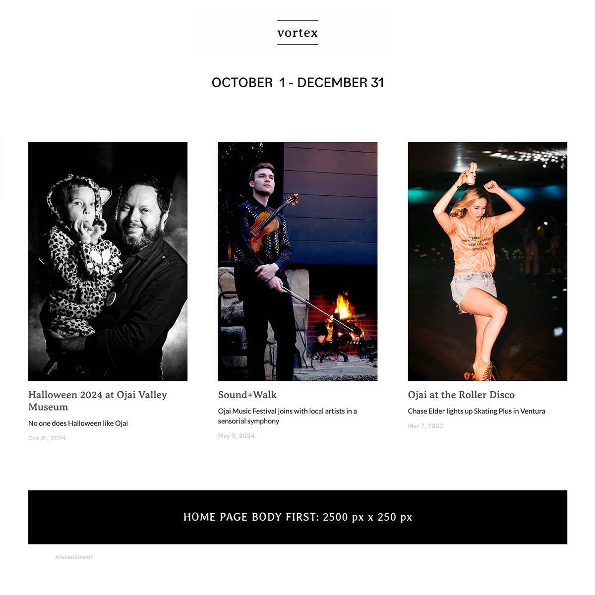 1st HOME PAGE BODY AD