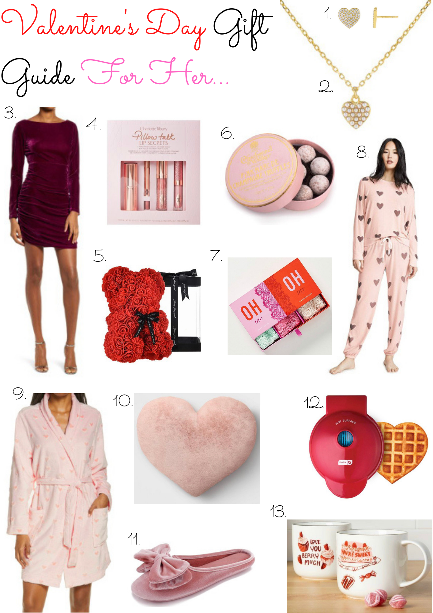 Valentine's Day Gift Guide For Her...