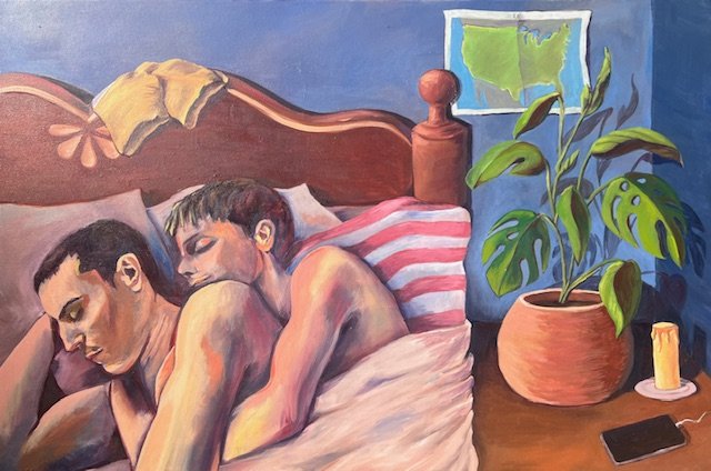 "Weekend" - Oil on Canvas" - 2024