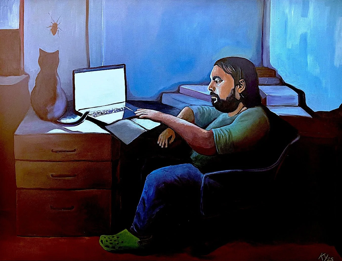 "Magician" - Oil on Canvas - 2025