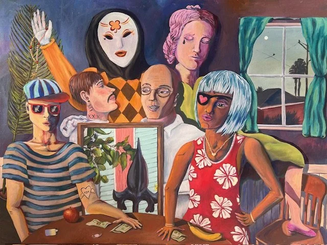 "Exchange" - Oil on Canvas - 2025