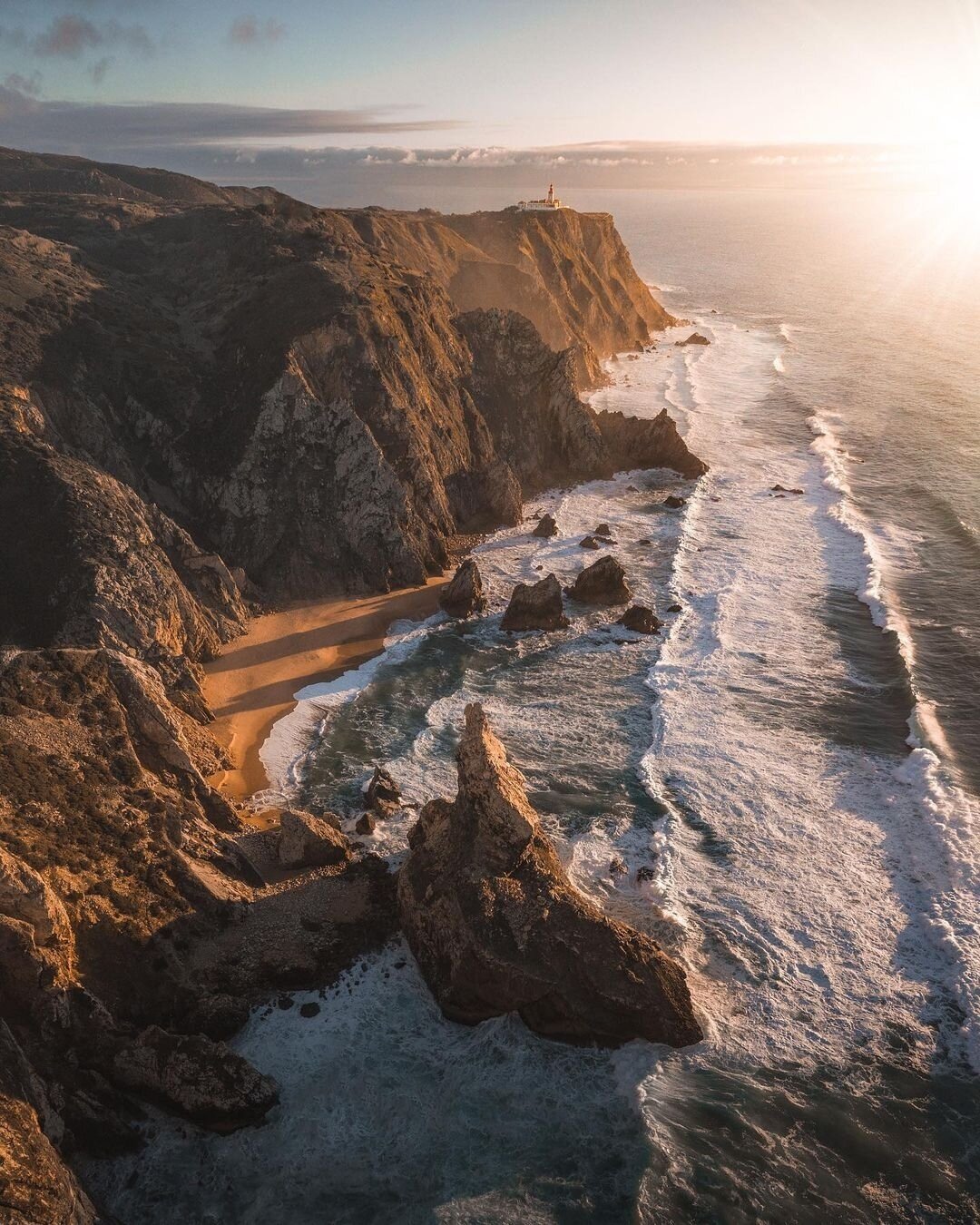 The coast of Portugal | by @braybraywoowoo⁠
&ndash; #staffpick #droneheroes