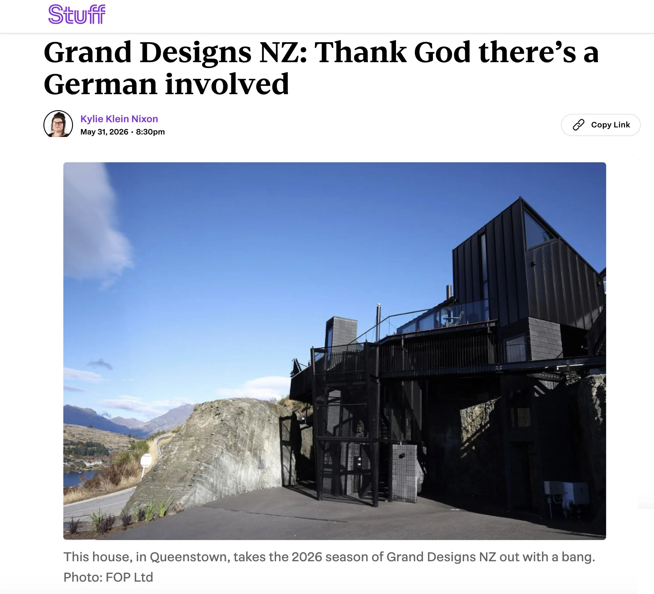 Featured on Grand Designs NZ: The Rocks — A Modular Mountain Home Overlooking Lake Wakatipu