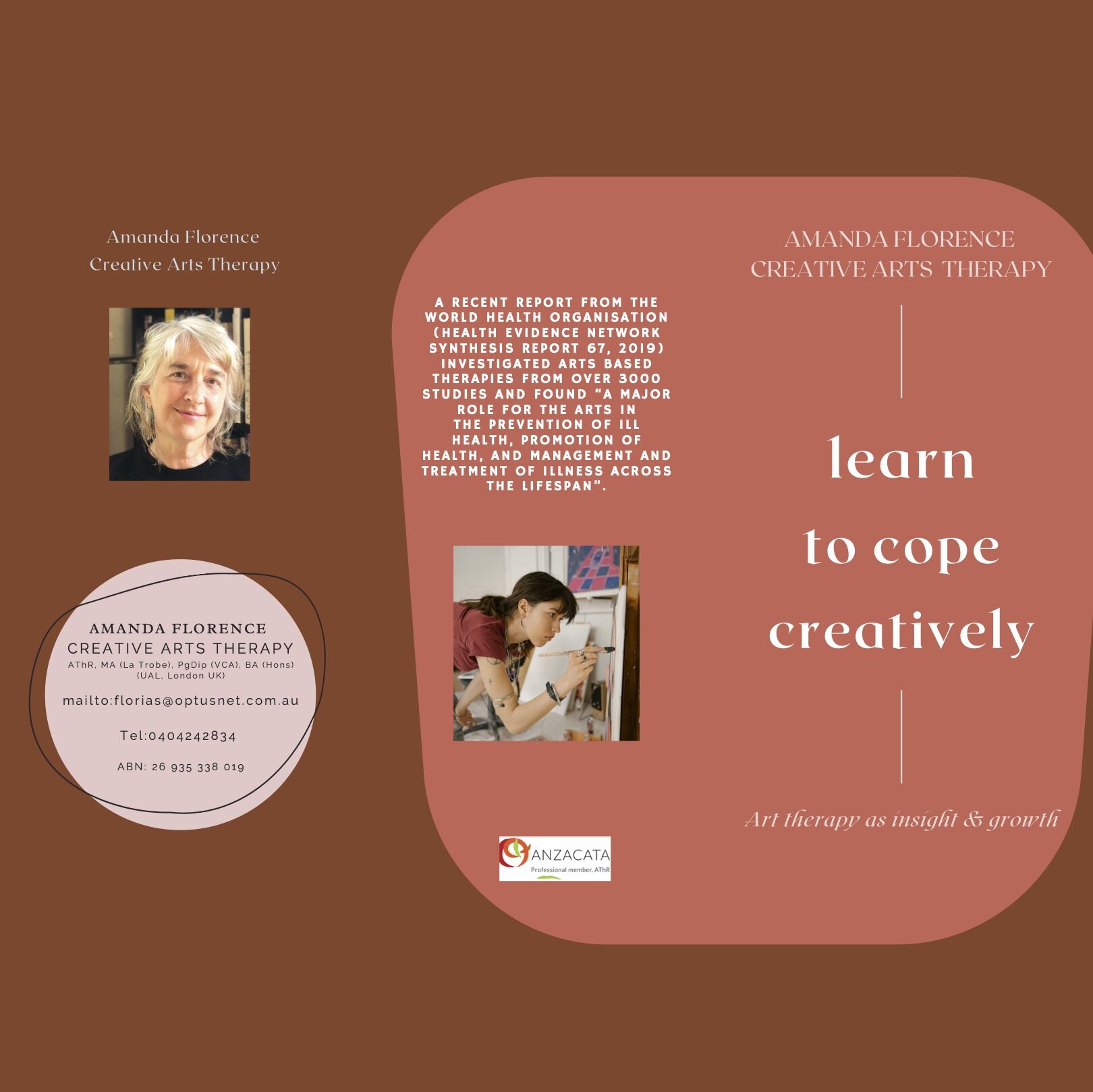 Amanda Florence Creative Art Therapy NDIS & Private