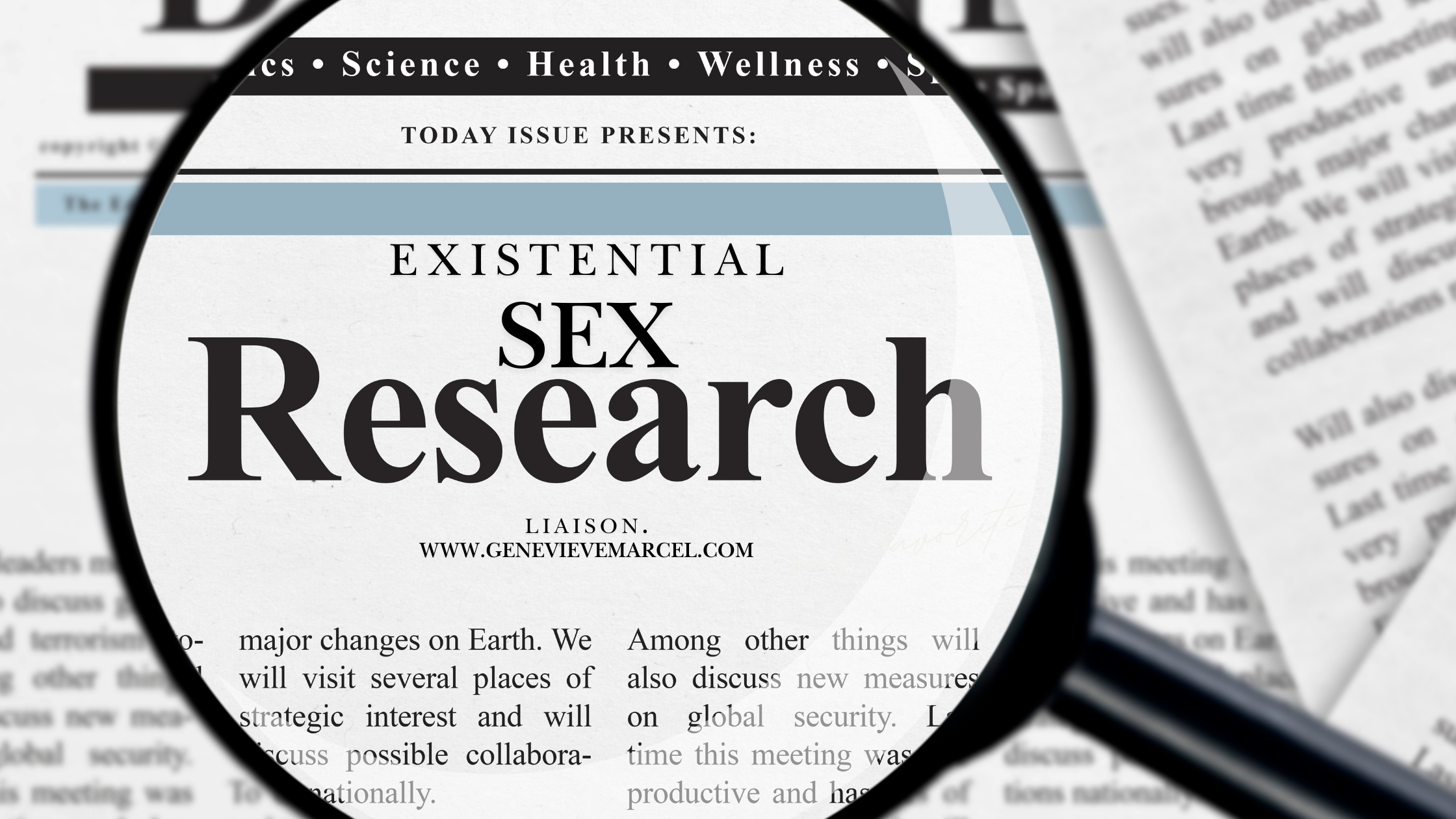 What Exactly Is an Existential Sex Researcher?