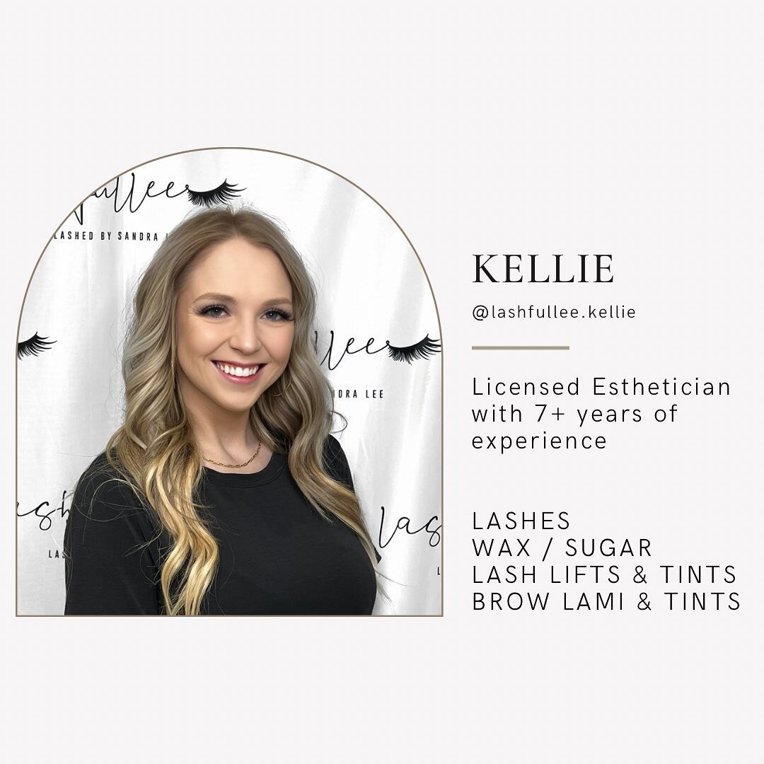 Please help us welcome our two newest team members @lashfullee.amahalea &amp; @lashfullee.kellie 👏🏼 

Learn more about Kellie by following her @lashfullee.kellie 🤍 

She is a licensed esthetician with over 7 years is experience who will be offerin