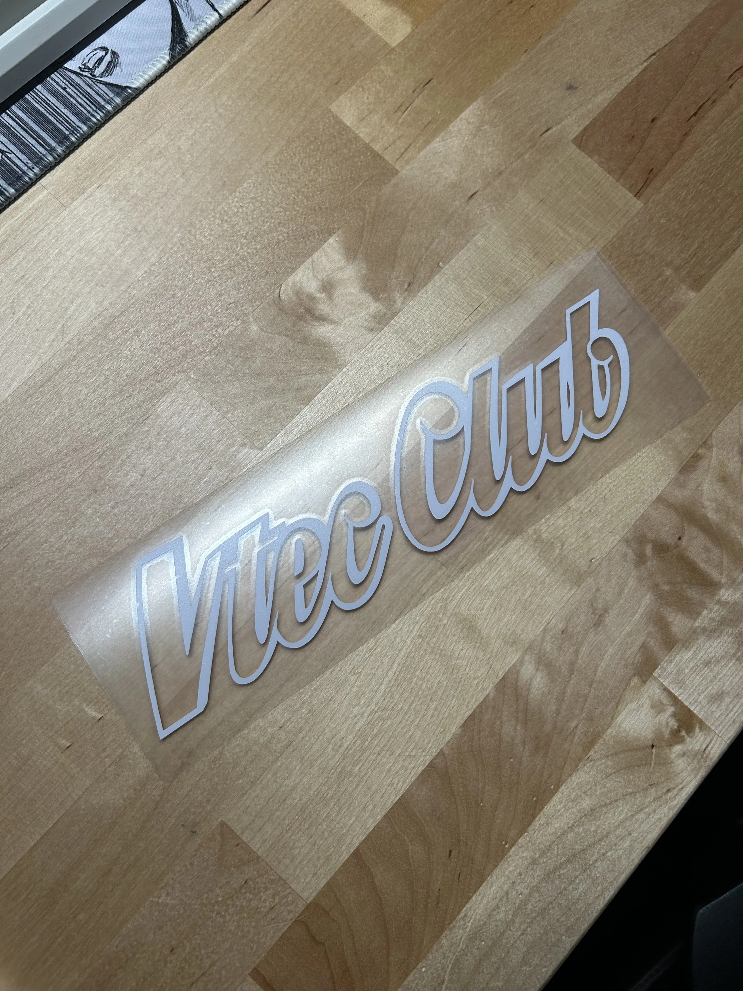 Vtec Club Decal