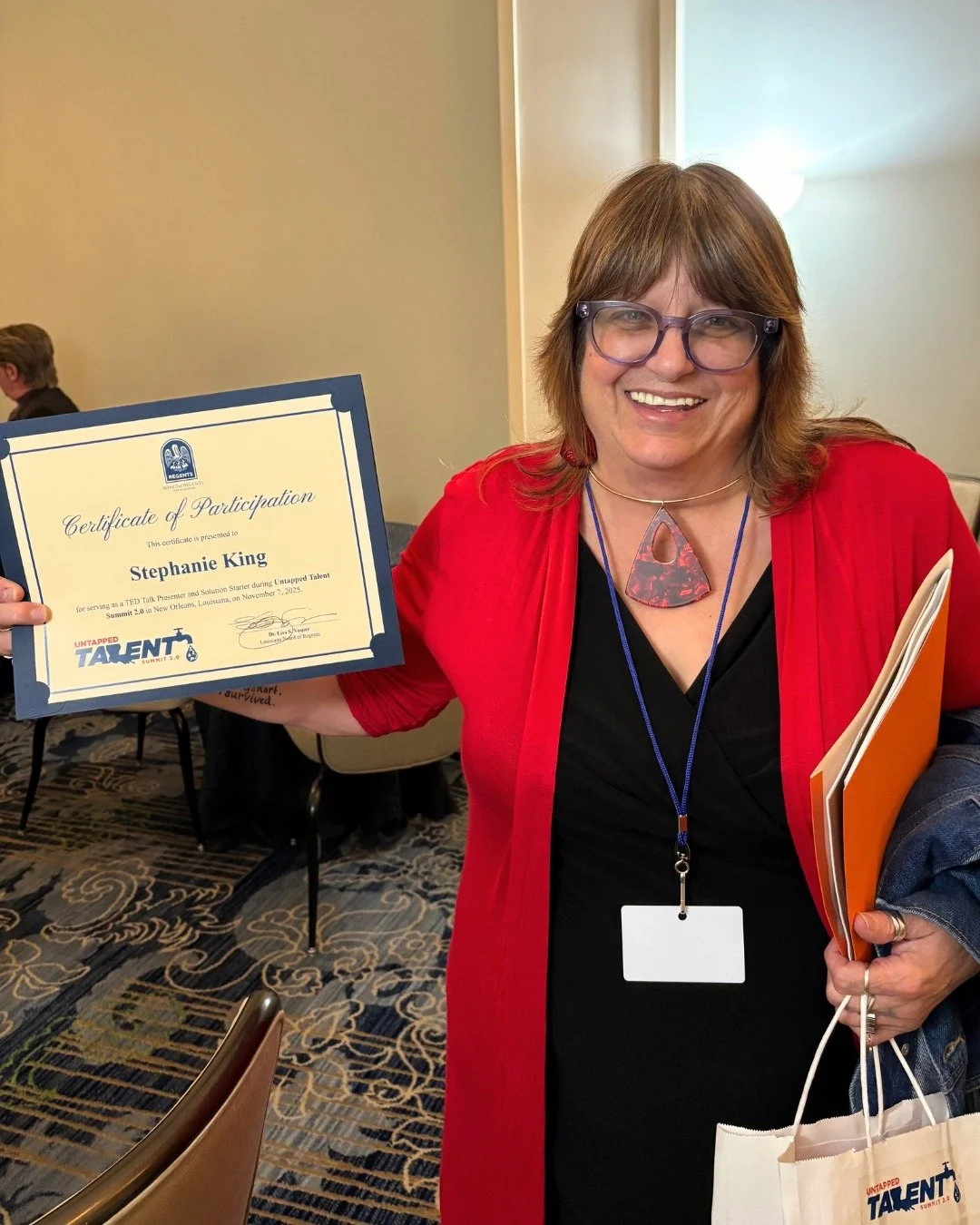 🌟 What an incredible experience at the Untapped Talent Summit 2.0 hosted by @la_regents, where we explored ways to create more educational opportunities for those impacted by incarceration.

Operation Restoration&rsquo;s founder, president and CEO S