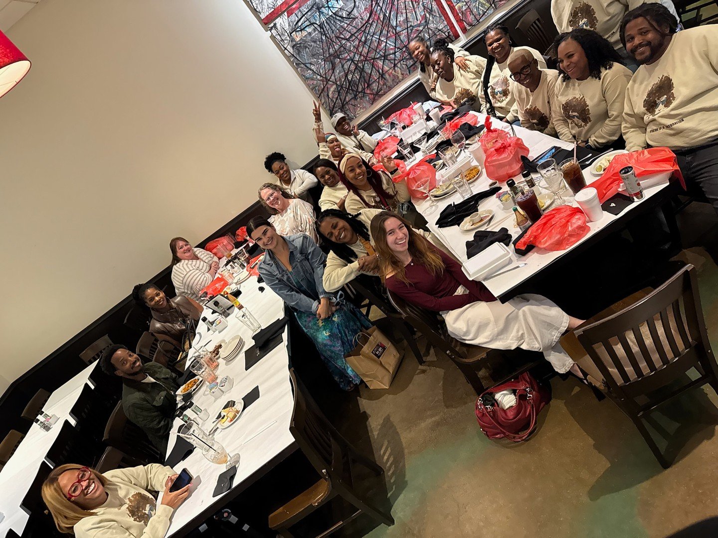 Gathering in gratitude. 🧡 Last week, our Operation Restoration family came together to celebrate the holiday season, connection and the work that brings us closer every day. 

So thankful for our team, supporters and the women we serve. 🍁

#NOLANon