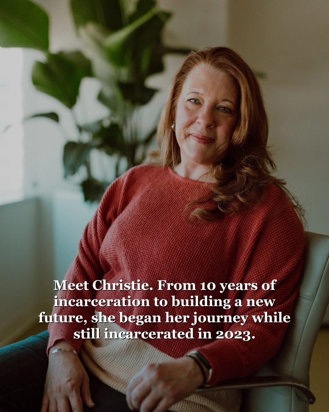 ✨ Christie&rsquo;s journey is one of courage and transformation. After a decade of incarceration, she refused to let her past define her future. She joined her first lab assistant class at LCIW in 2023, tackling every challenge with determination and
