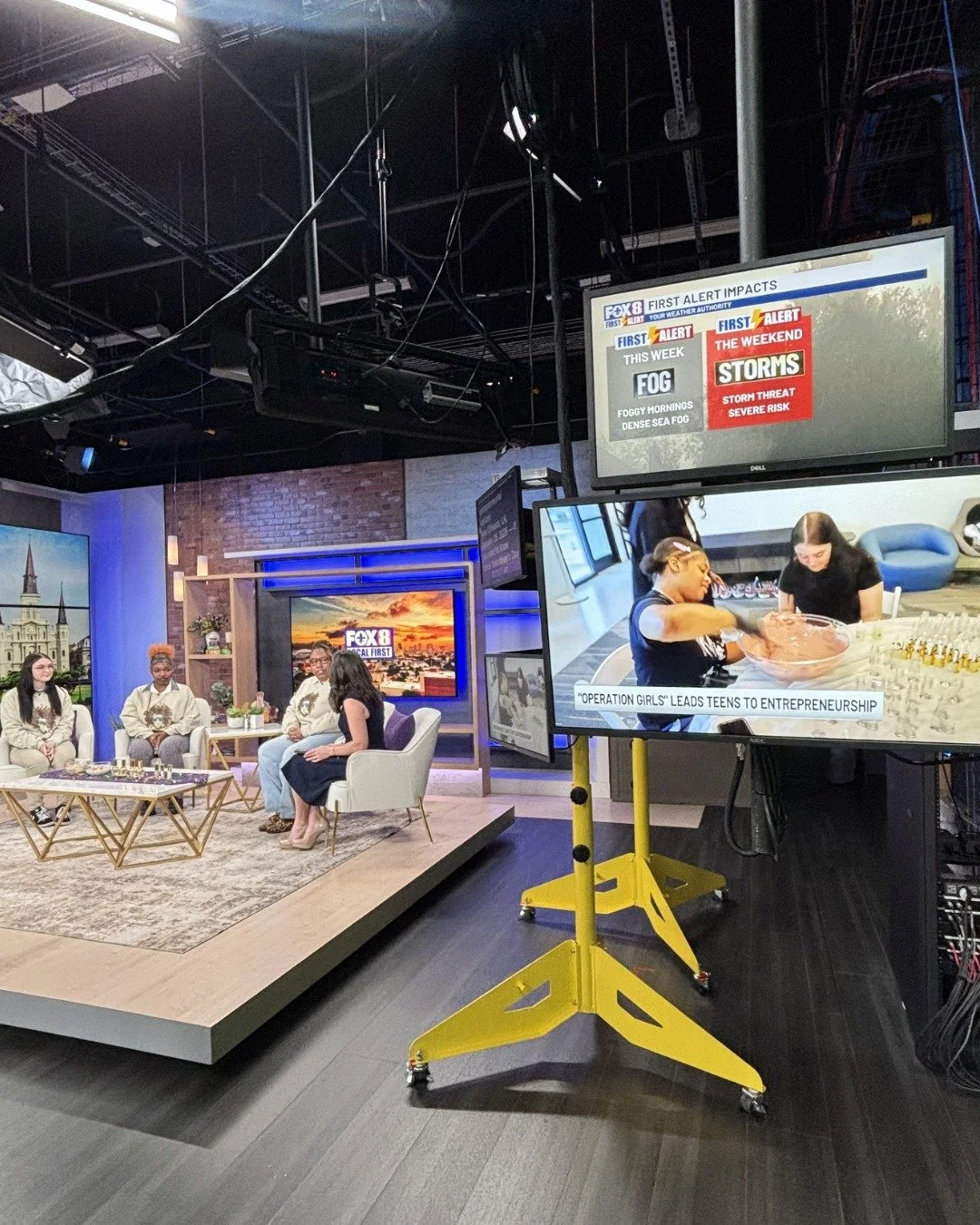 Operation Girls on Fox 8 News 🎥✨

Two of the young entrepreneurs in Operation Girls, Chloe and I&rsquo;Janae, did an amazing job representing The Lux Laboratory and sharing about their growing business. From lip glosses and perfumes to our personal 