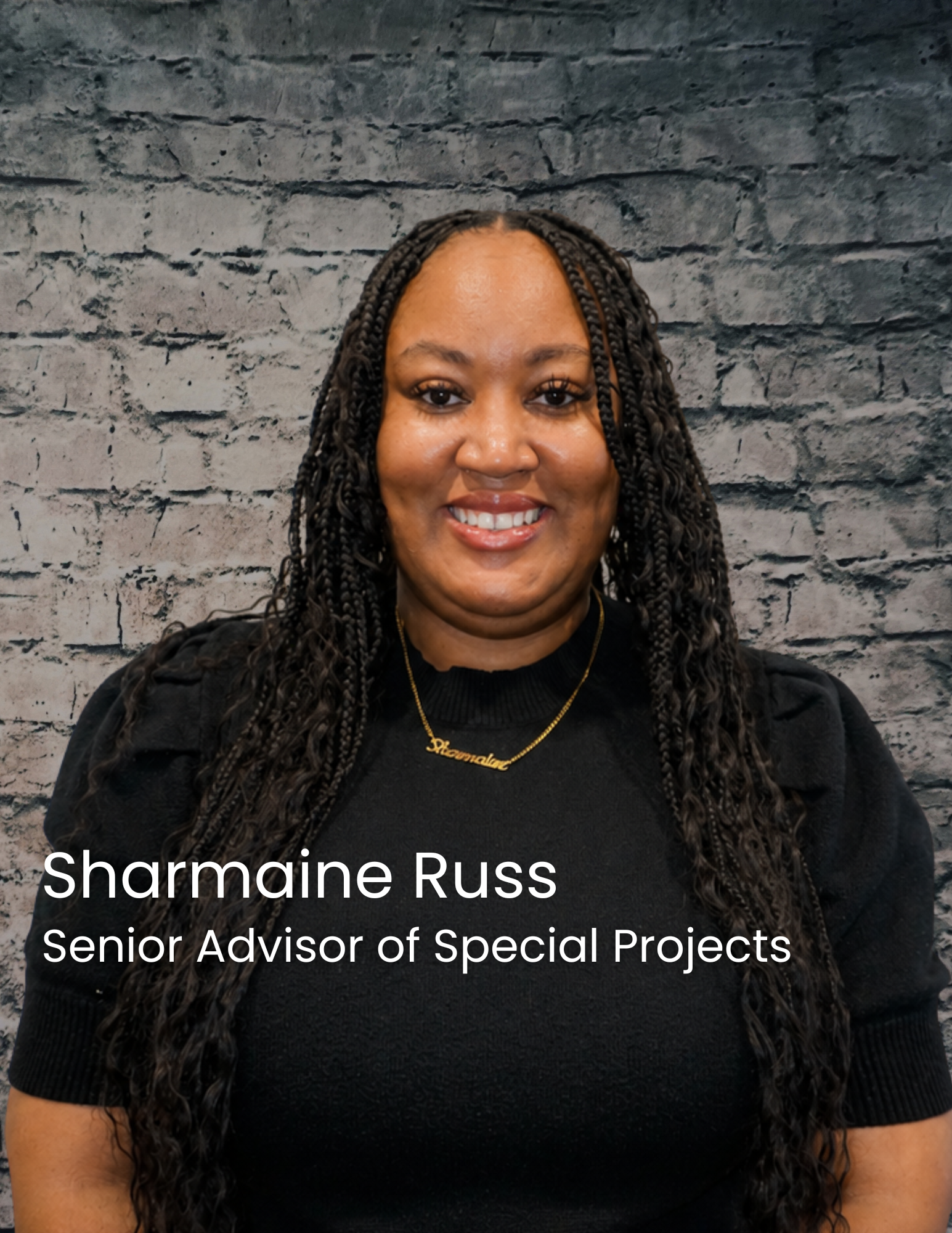 Sharmaine Russ, Senior Advisor of Special Projects