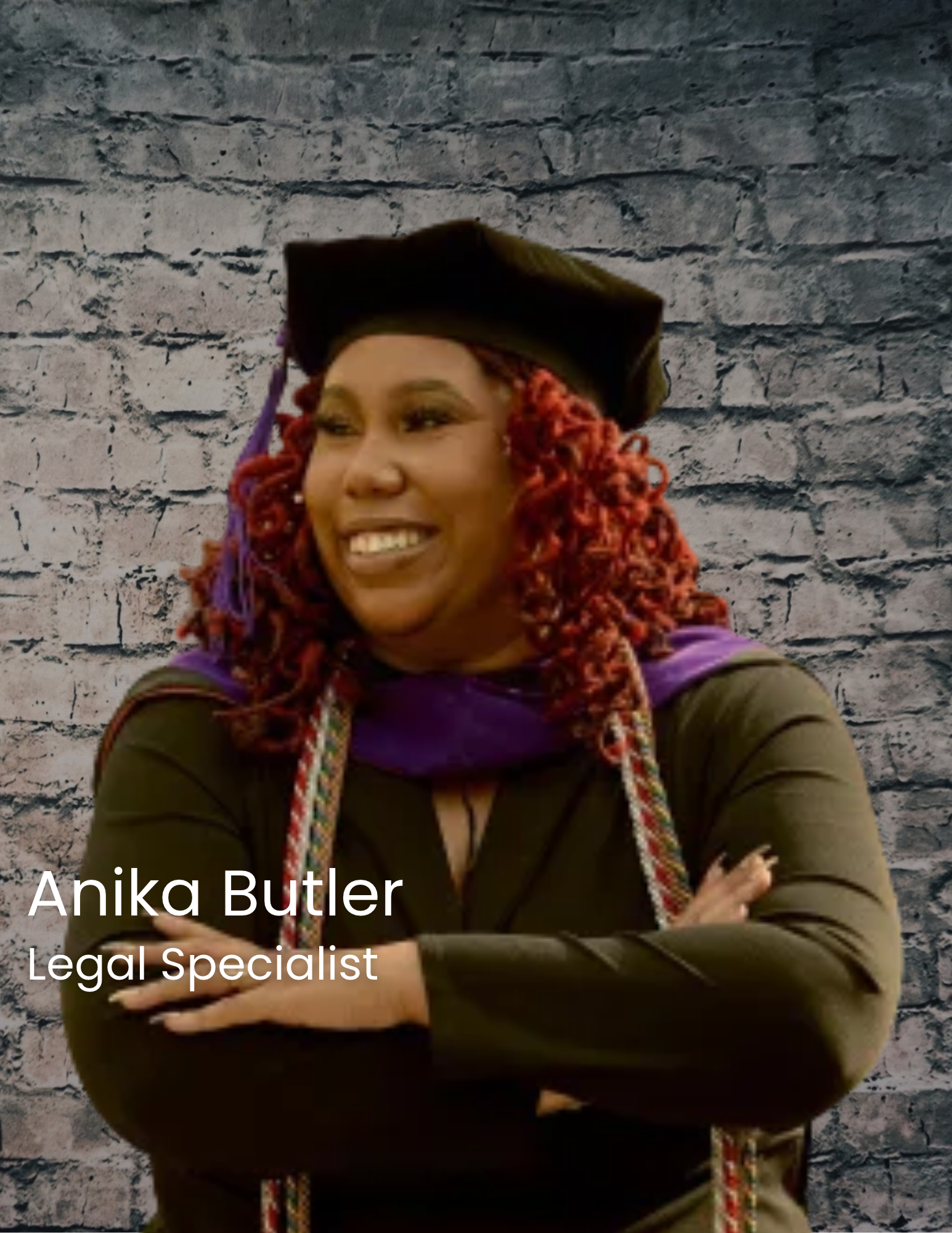Anika Butler, Legal Specialist