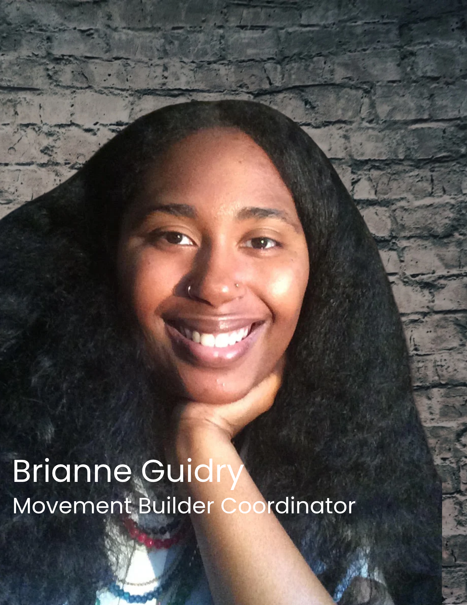 Brianne Guidry Movement Builder Coordinator