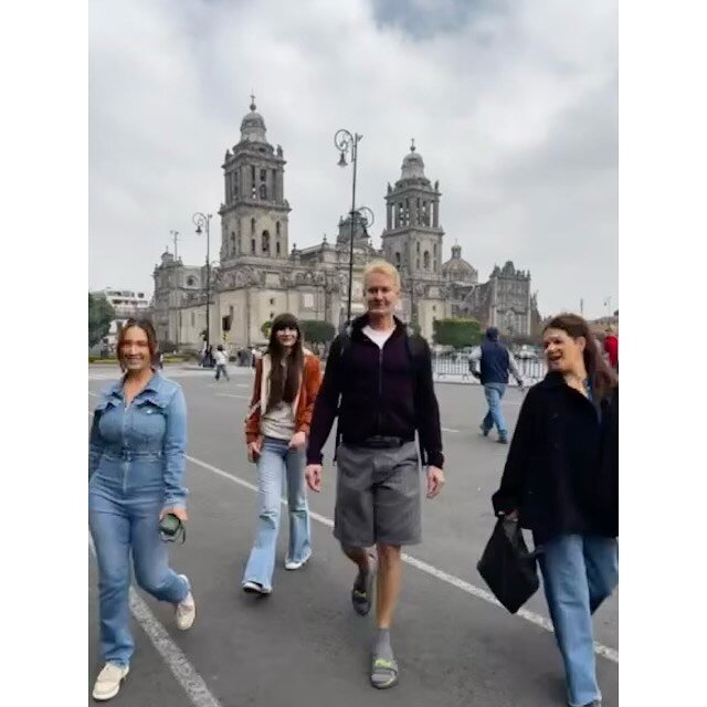 A quick, but such a fun trip to Mexico City with @traceycunningham1 @tylemahoney and @the_brownsisters_yb ! 11.12-11.14 🇲🇽 🫶🏼🥳
1-4 all of us at the historic center of Cuauht&eacute;moc on the Z&oacute;calo or main square which contains the Aztec