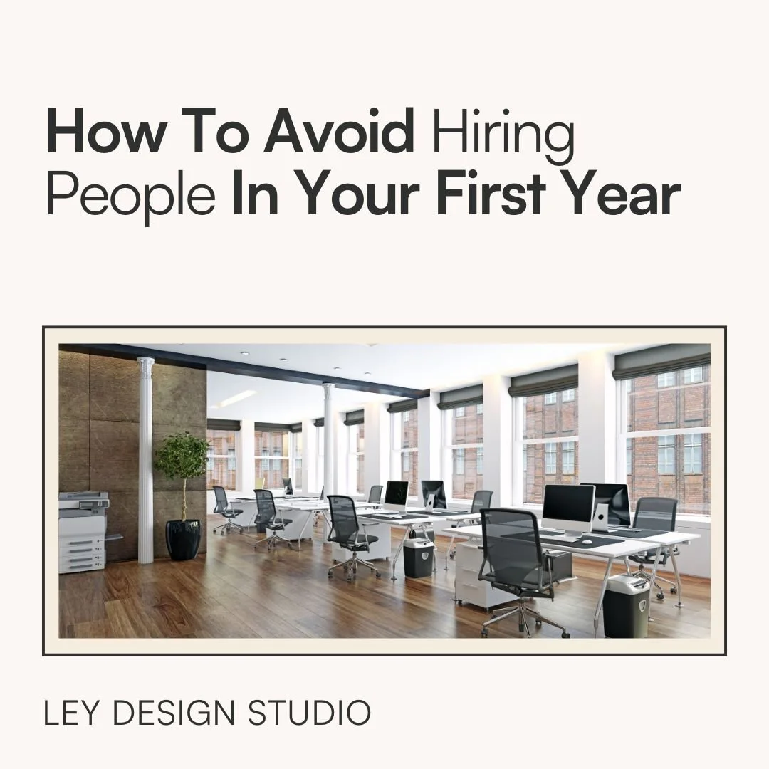 How To Avoid Hiring People In Your First Year