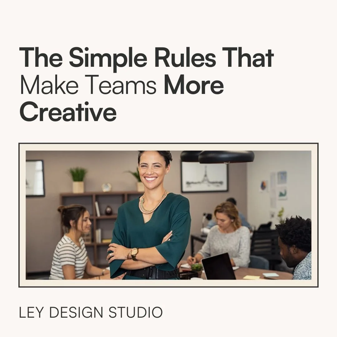 The Simple Rules That Make Teams More Creative