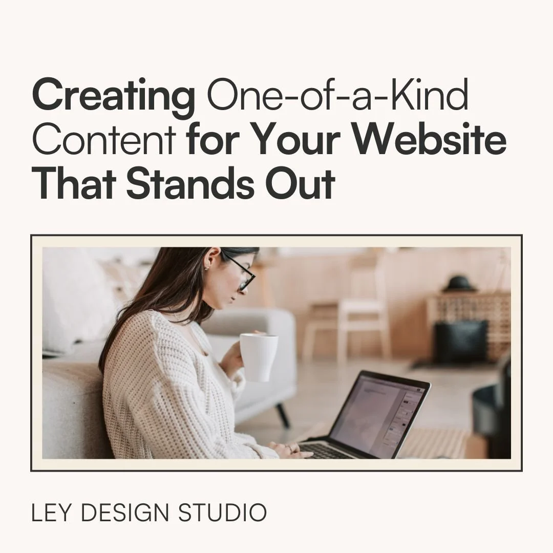 Creating One-of-a-Kind Content for Your Website That Stands Out