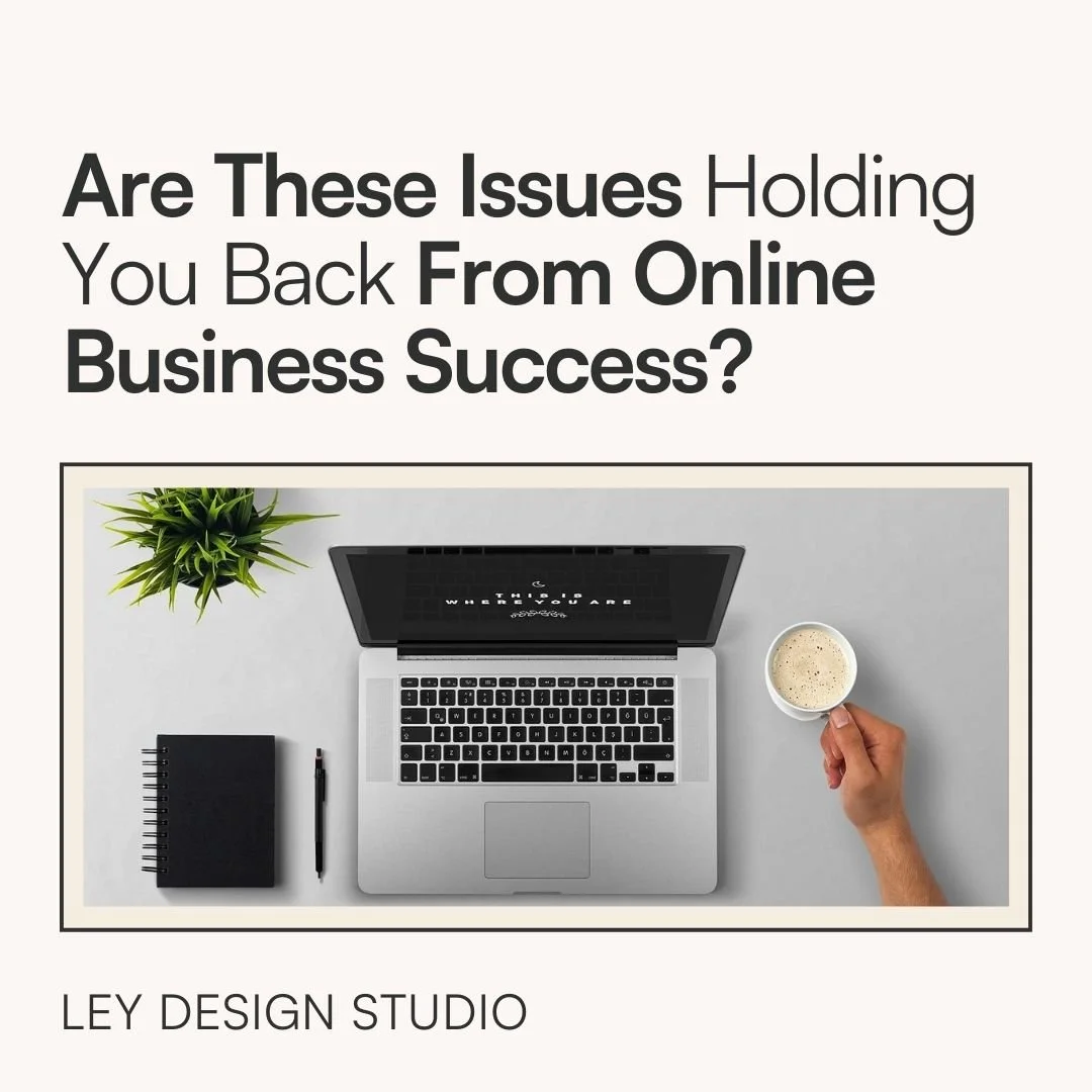 Are These Issues Holding You Back From Online Business Success?