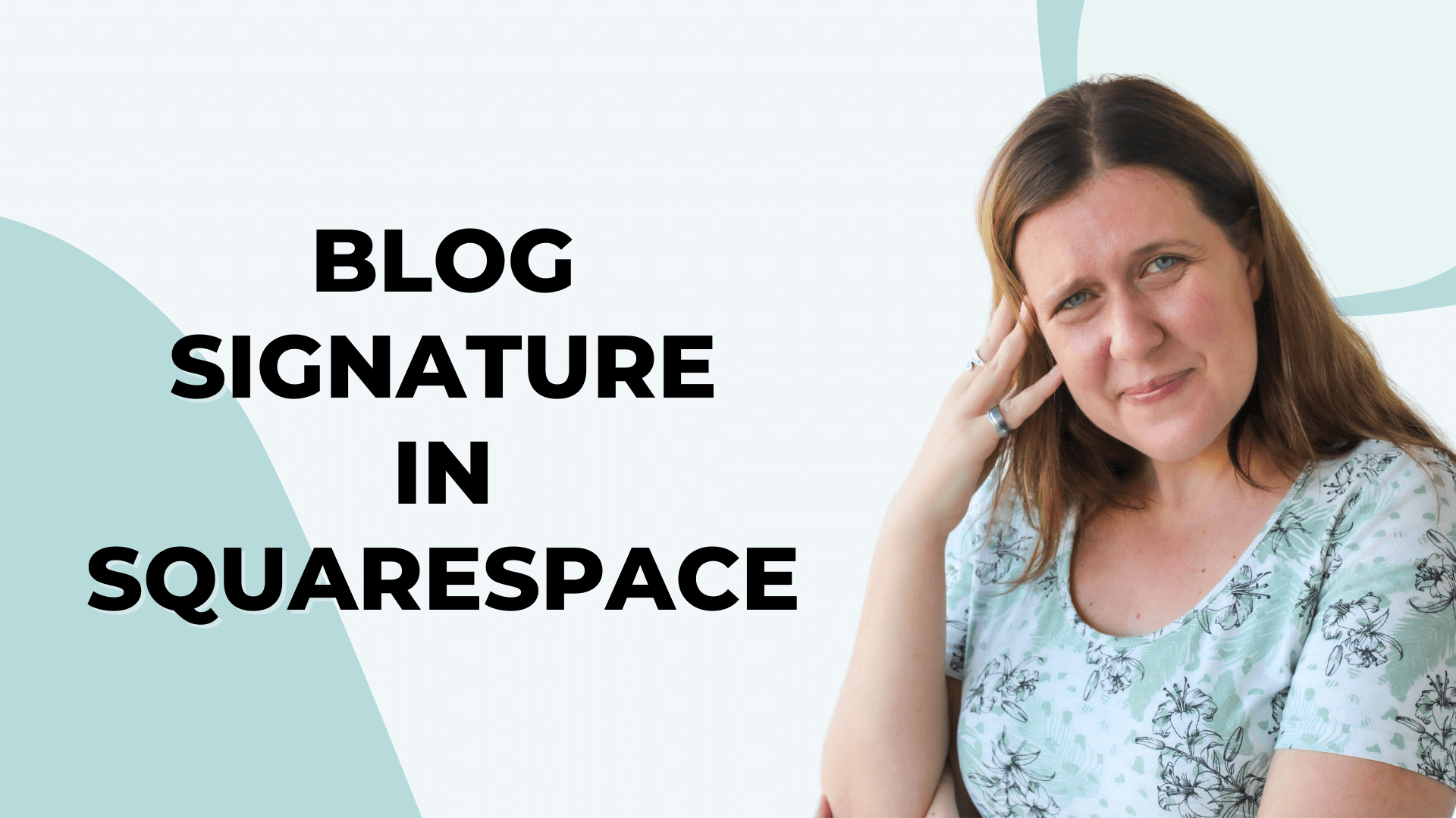 How To Create A Blog Post Signature In Squarespace