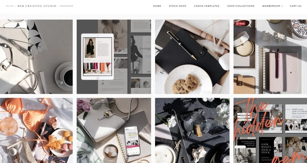 elegant stock photography from Her Creative Studio