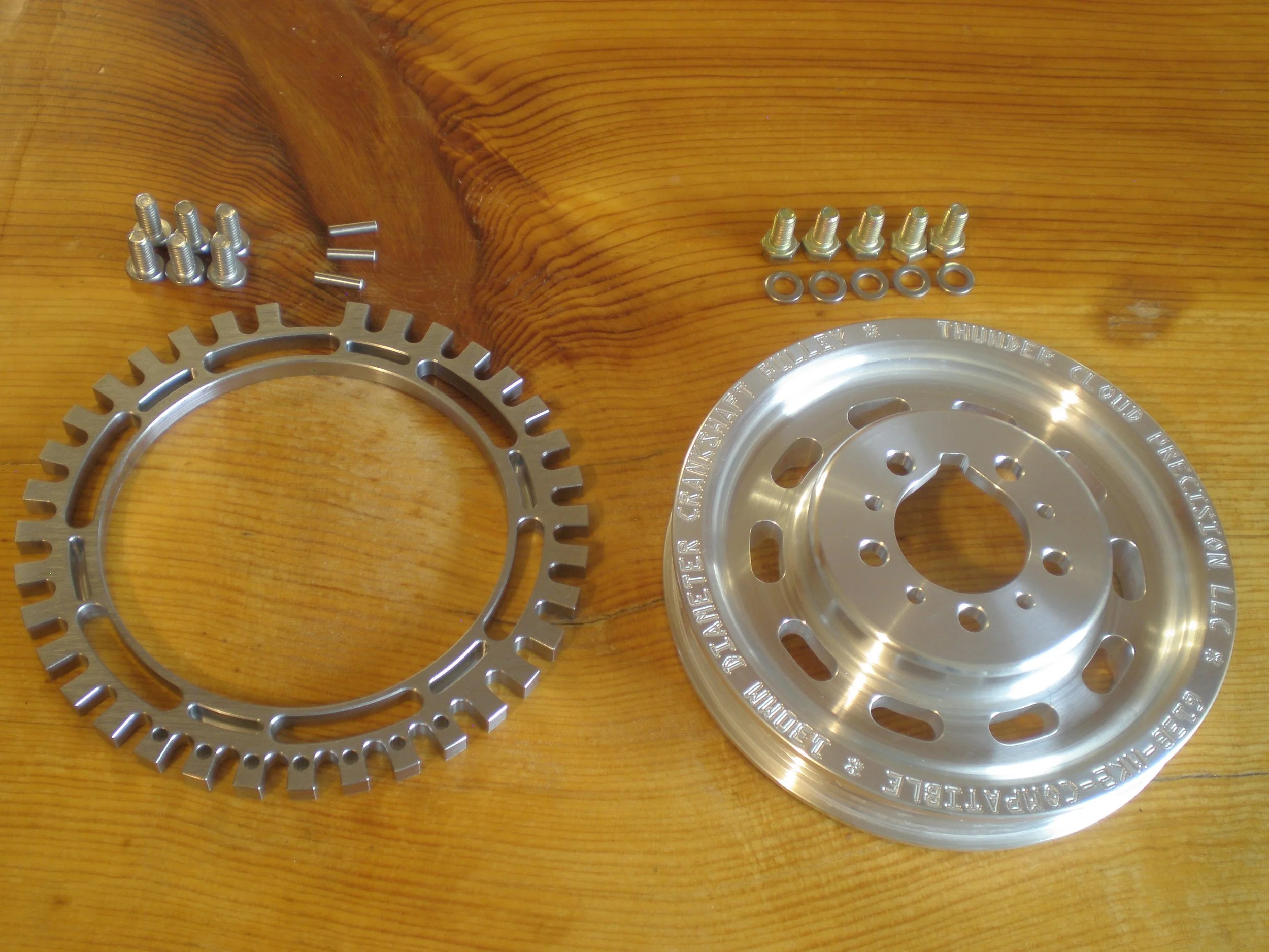 G13B MK2 130mm Crankshaft Pulley with Trigger Wheel (Packet)