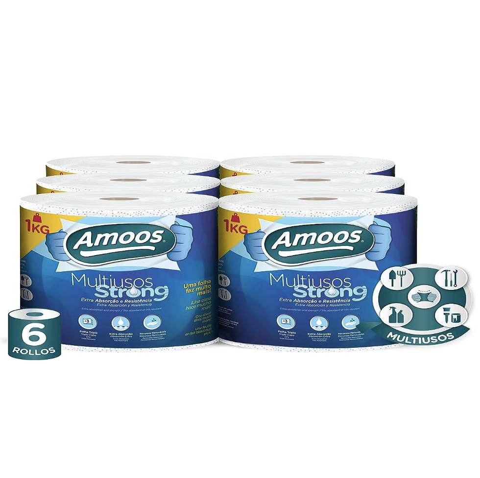 Rolo Multiusos Folha Tripla